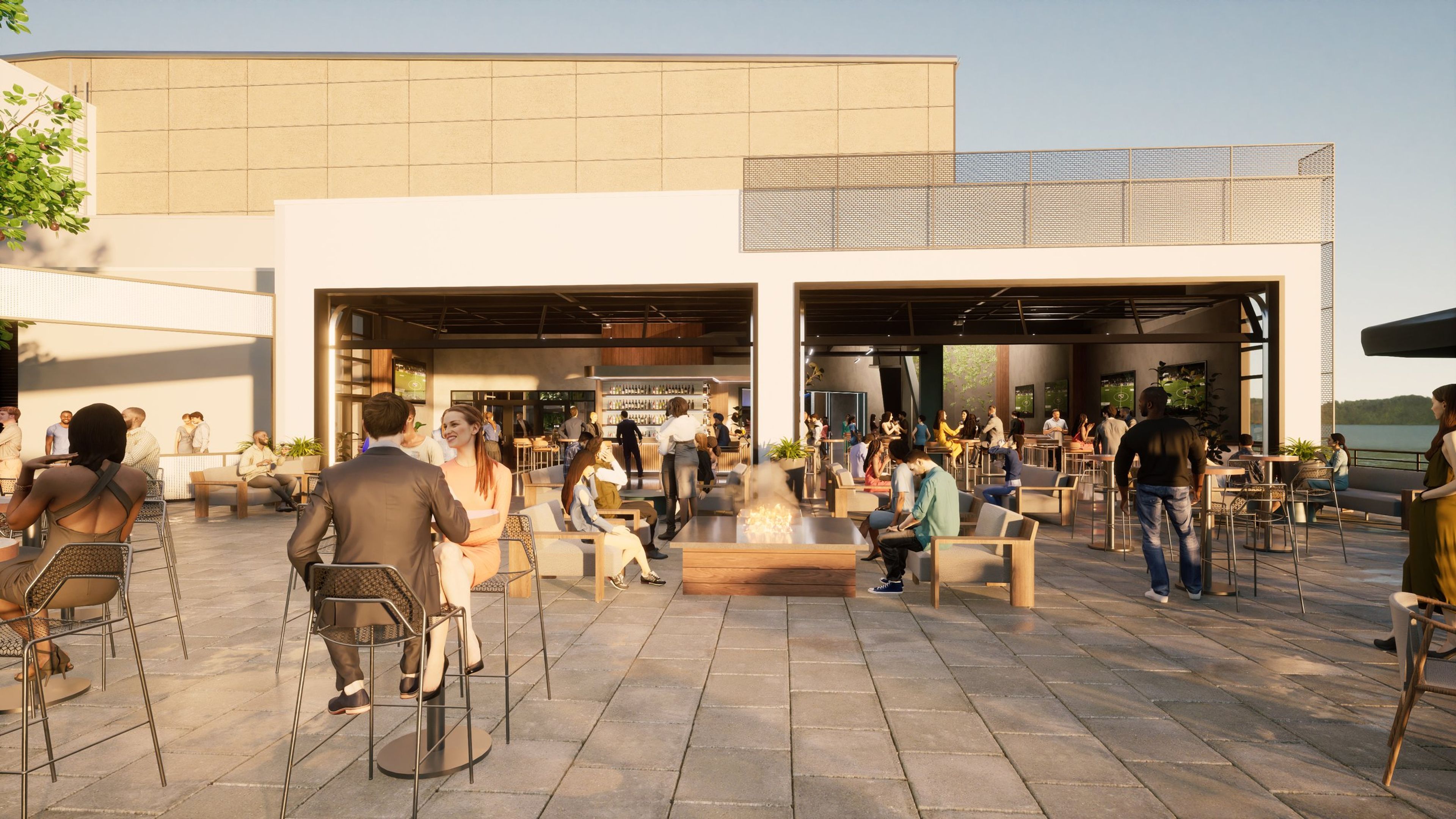 Starlight Lounge & Patio, an event space at Frontwave Arena