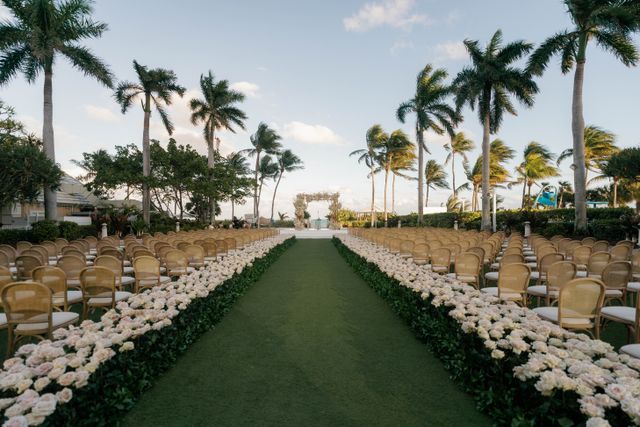 Featured photo from A Glamorous Miami Wedding at a Coastal Luxury Resort with Layered Candlelight and Sculptural Floral Installations