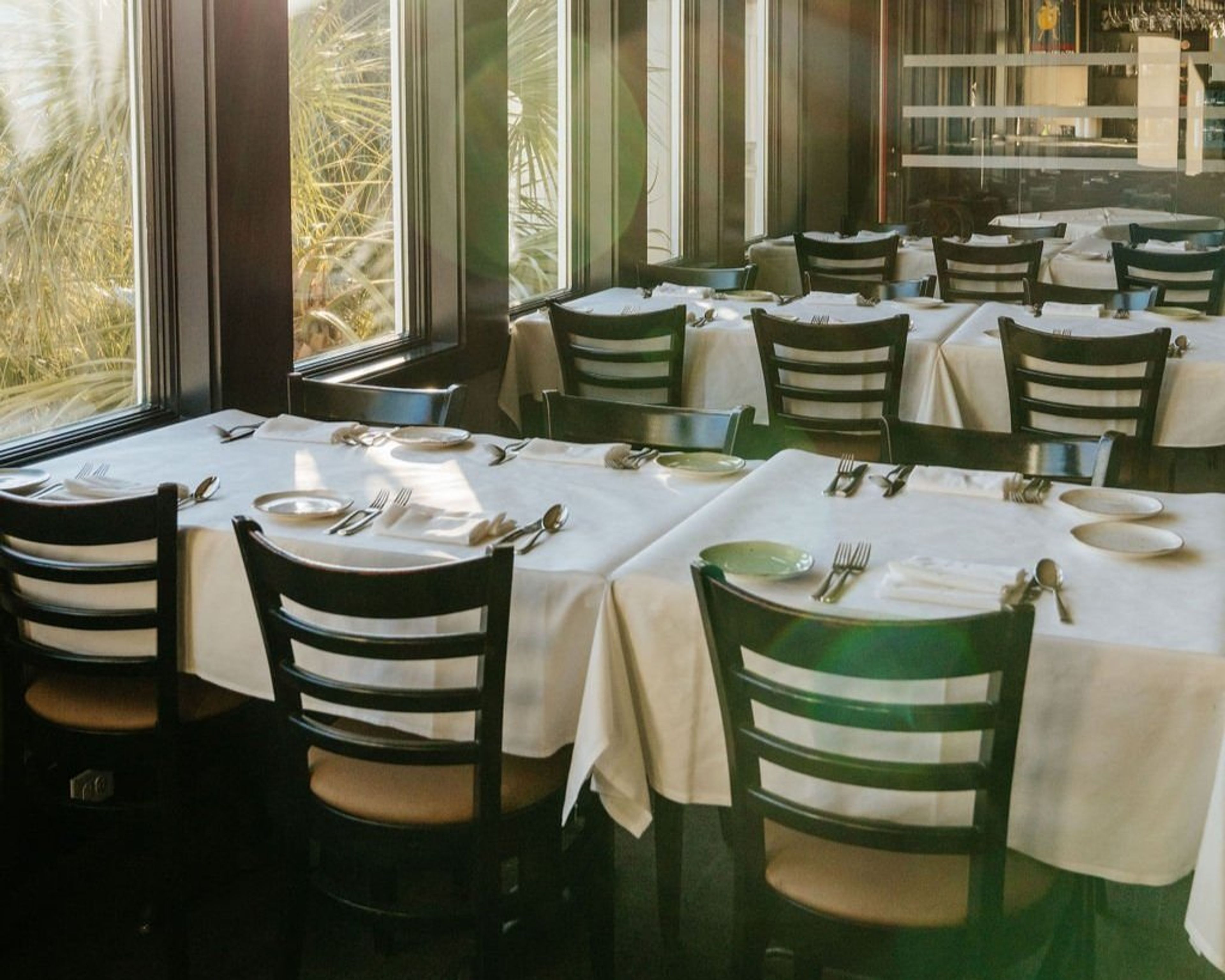 The Fishbone Room, an event space at Cafe Thirty A