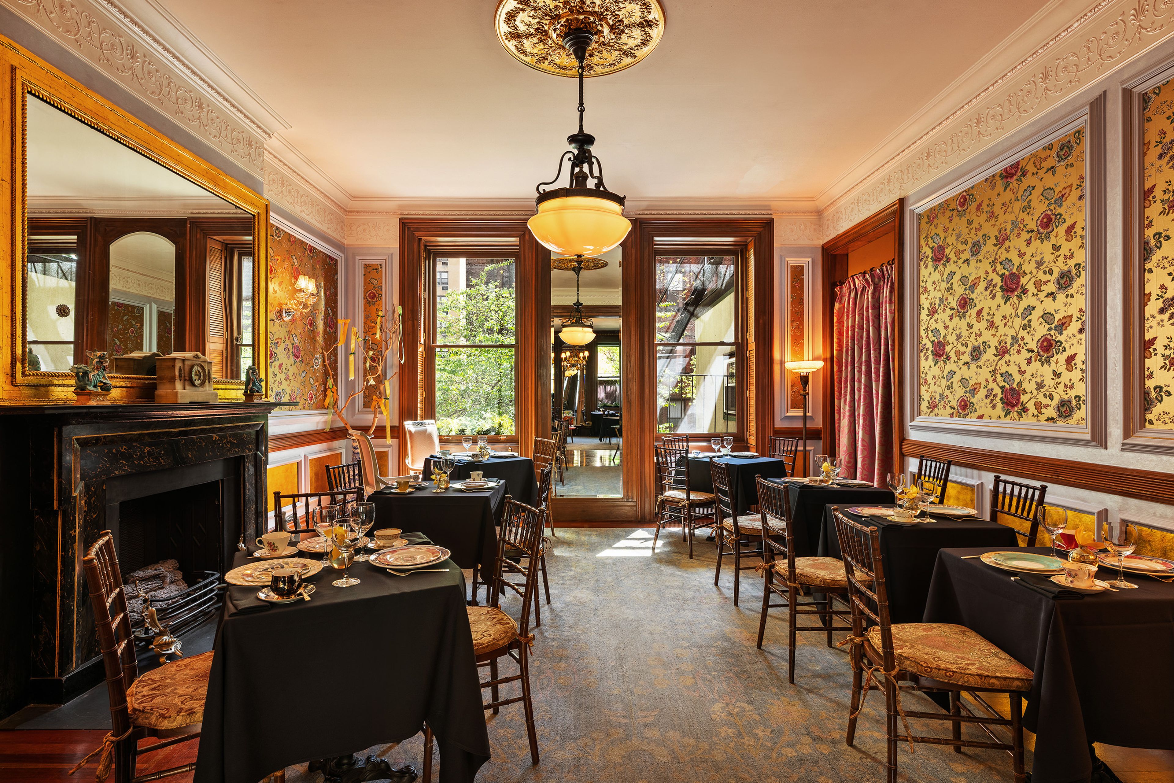 Tea Salon, an event space at The Inn at Irving Place