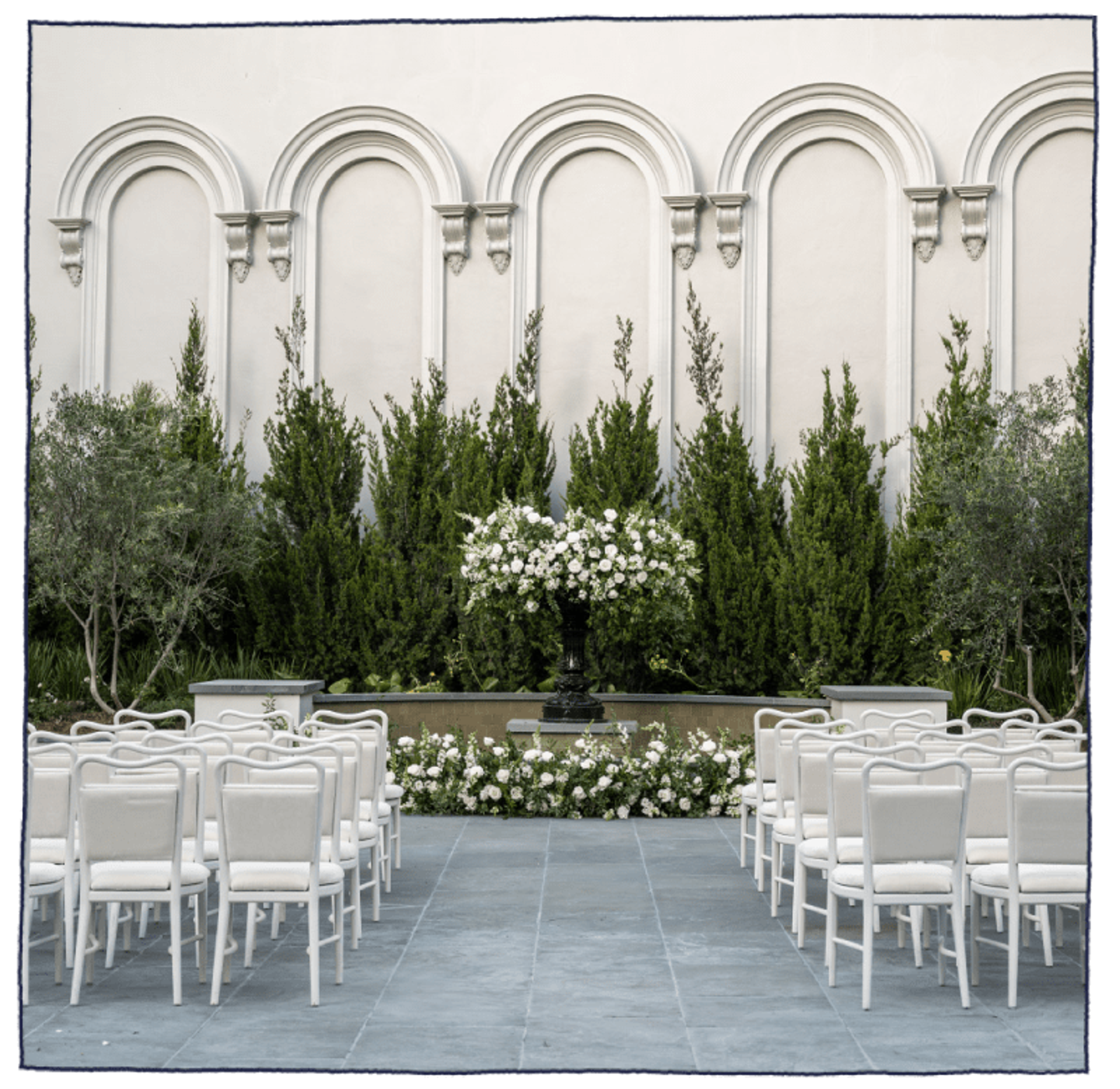 The Courtyard, an event space at New Orleans Board of Trade
