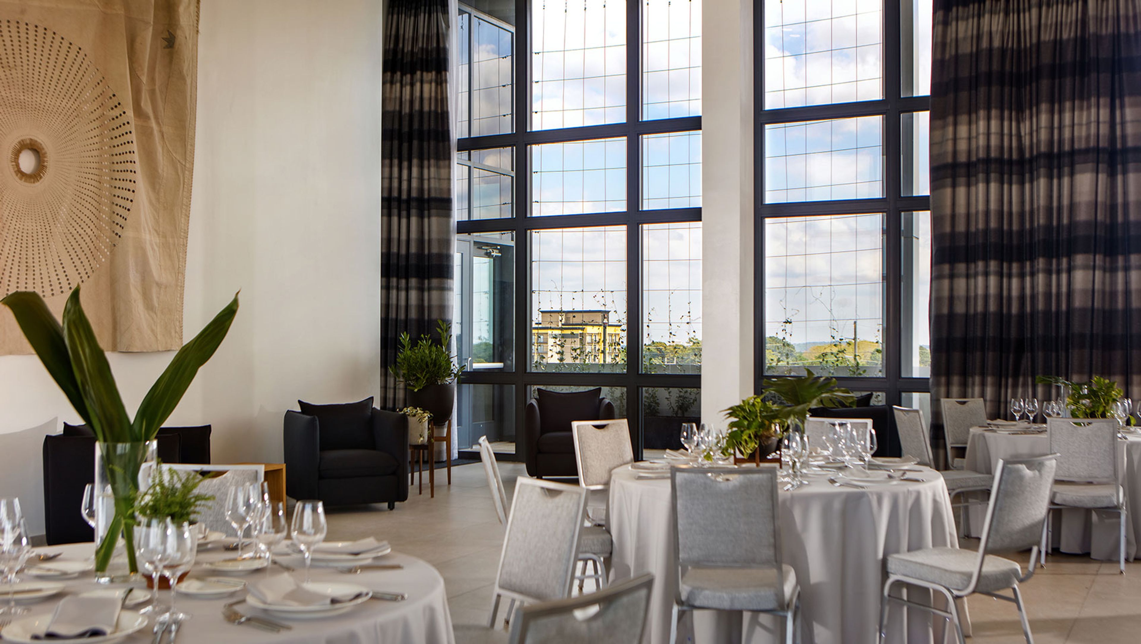 Rooftop Indoor Ballroom, an event space at Kimpton Overland Hotel, Atlanta