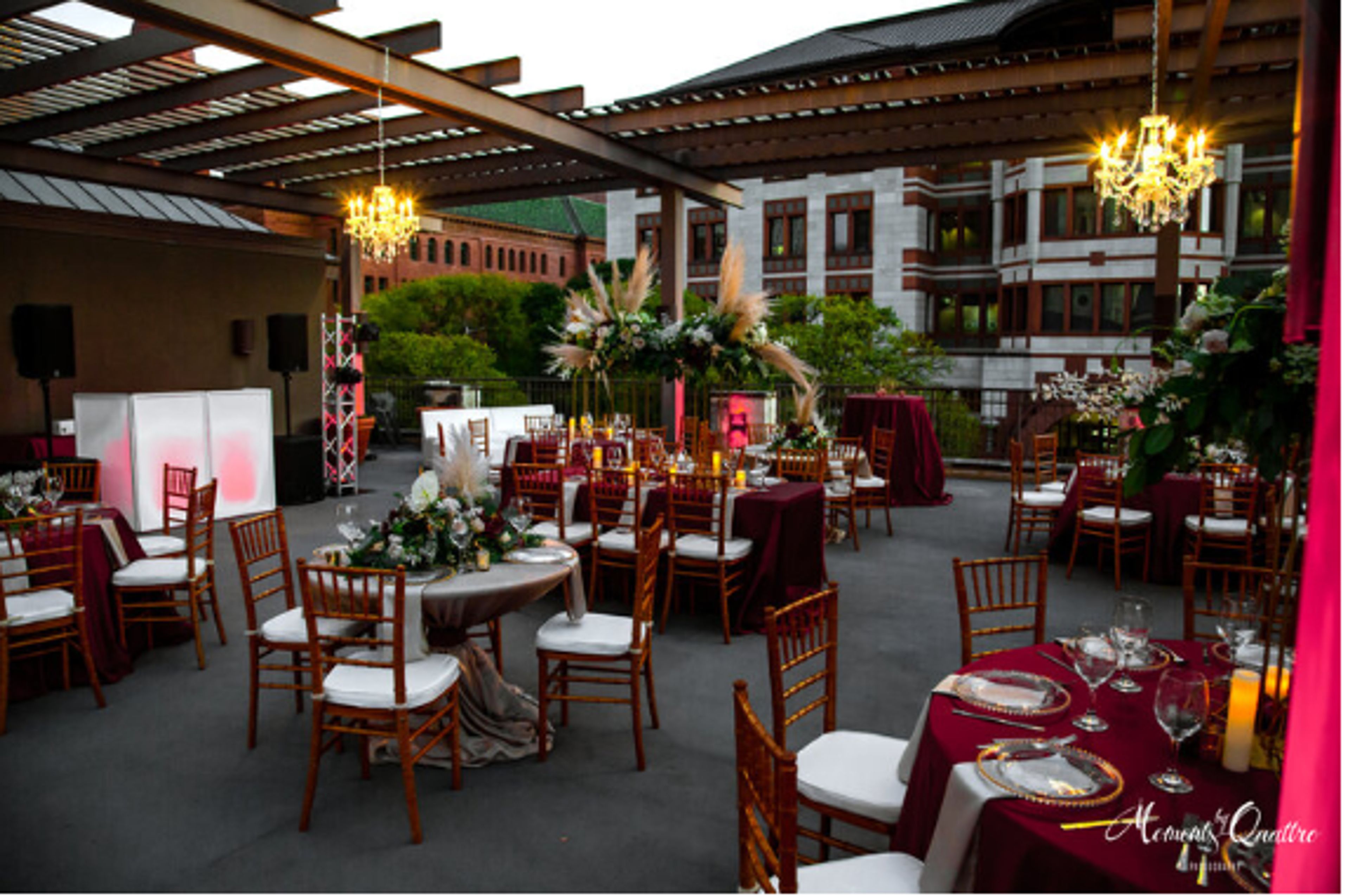 Rooftop Terrace/La Sala, an event space at San Fernando Hall