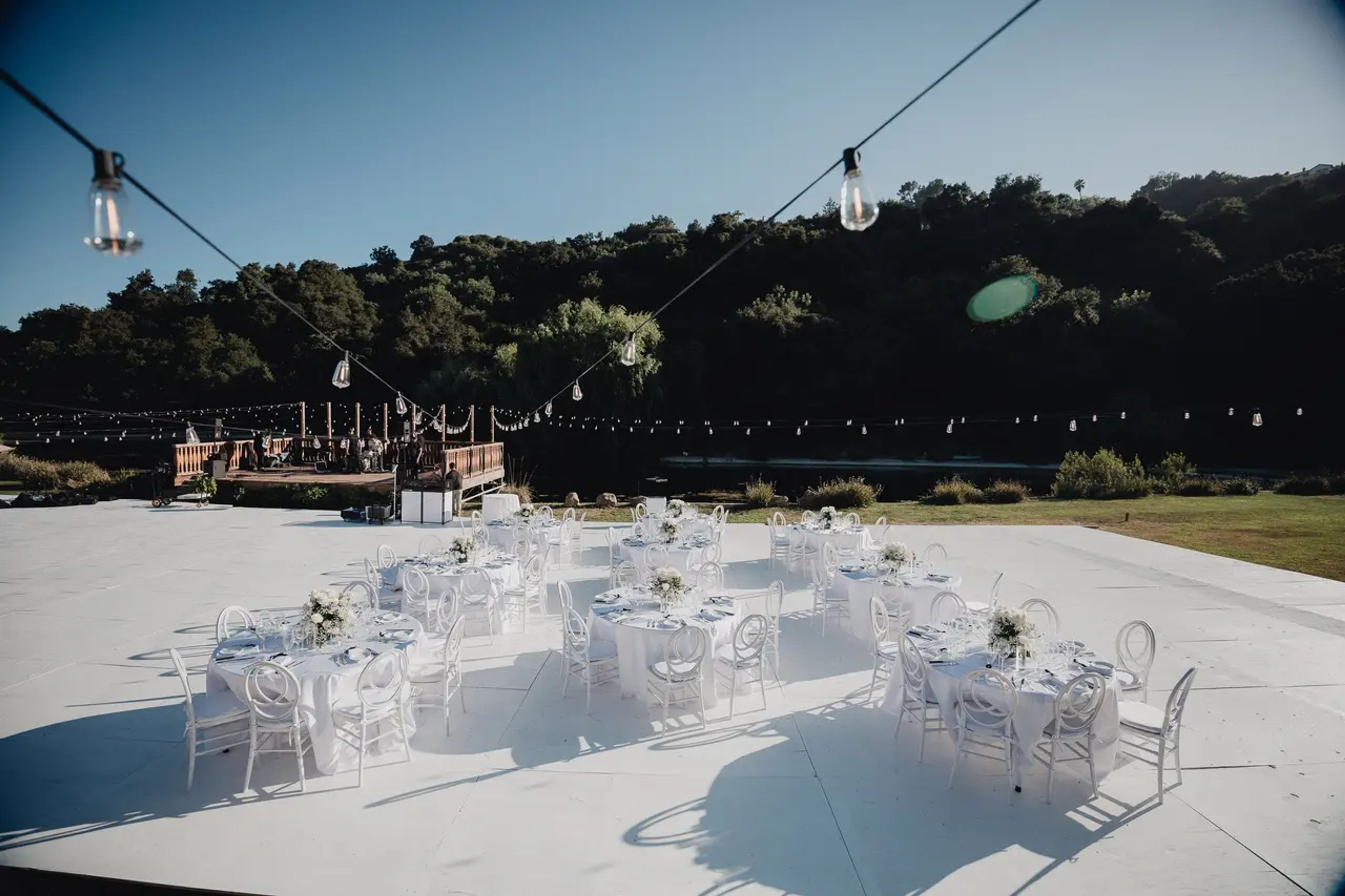 Lakeside Lawn / Event Lawn, an event space at Casa Lago Beverly Hills