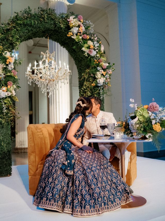 Featured photo from Step Into This Romantic Field Museum Wedding with Garden-Inspired Florals and Painterly Design Details