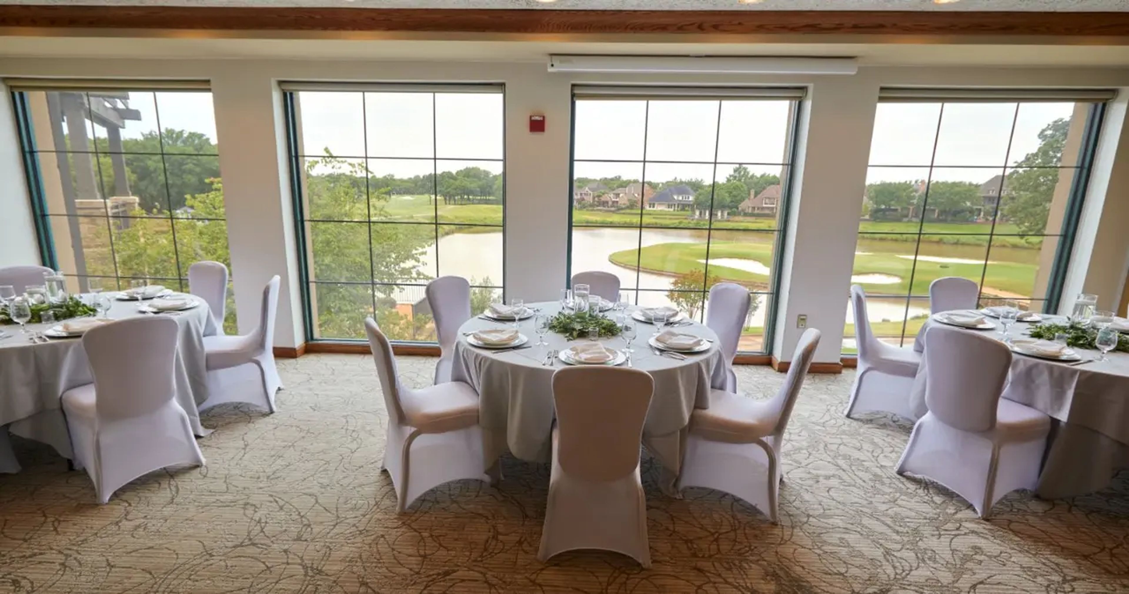 Hogan Room, an event space at Timarron Country Club