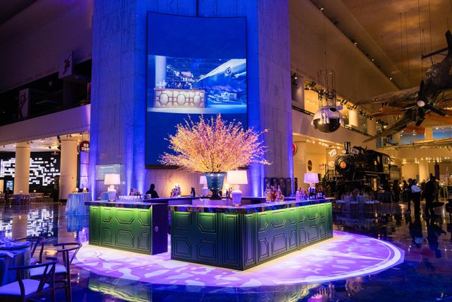 Featured photo from Step Into This Chicago Corporate Event with Illuminated Bars and Aviation-Inspired Gallery Spaces