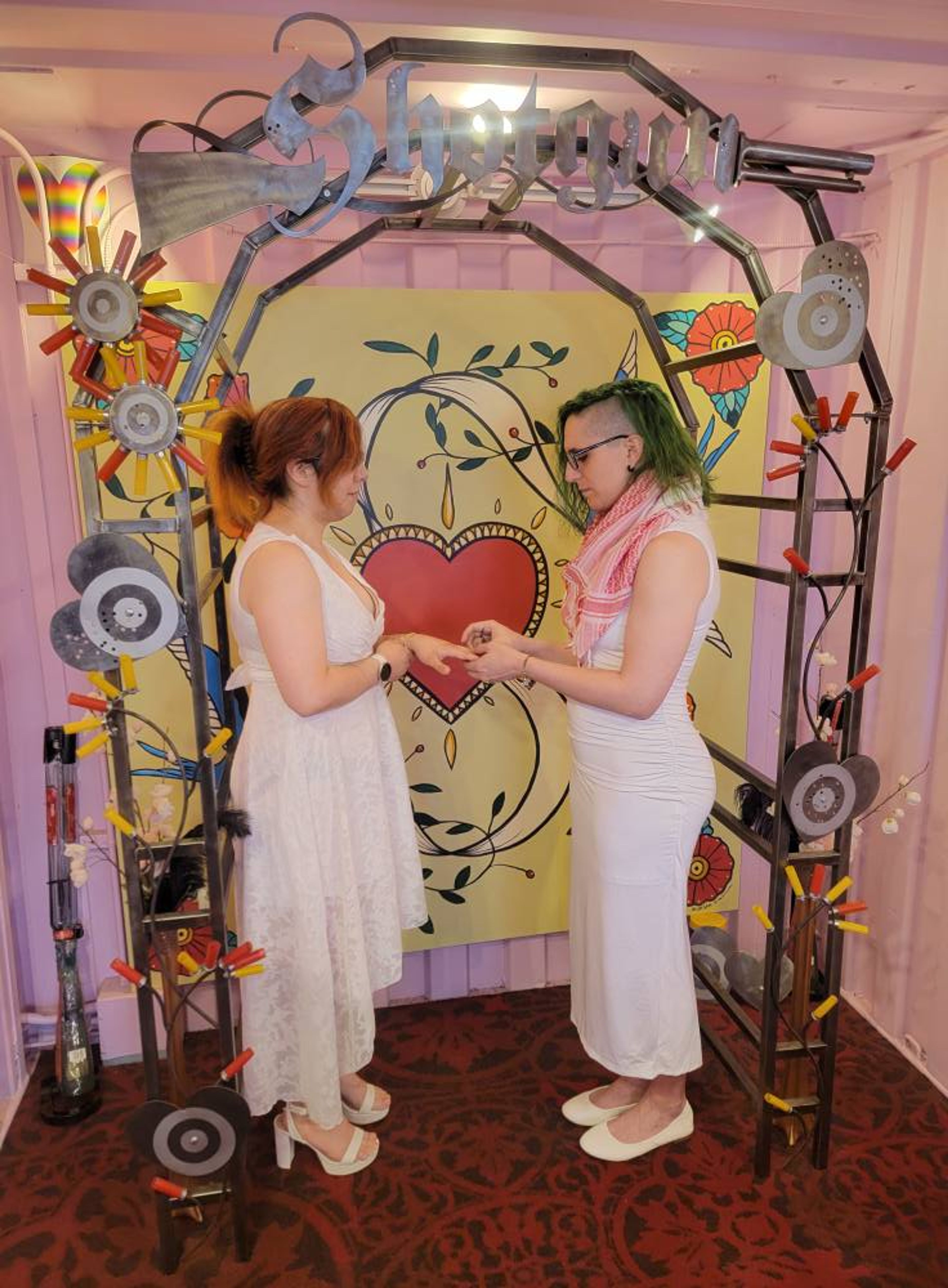 Shipping Container Chapel, an event space at Shotgun Ceremonies
