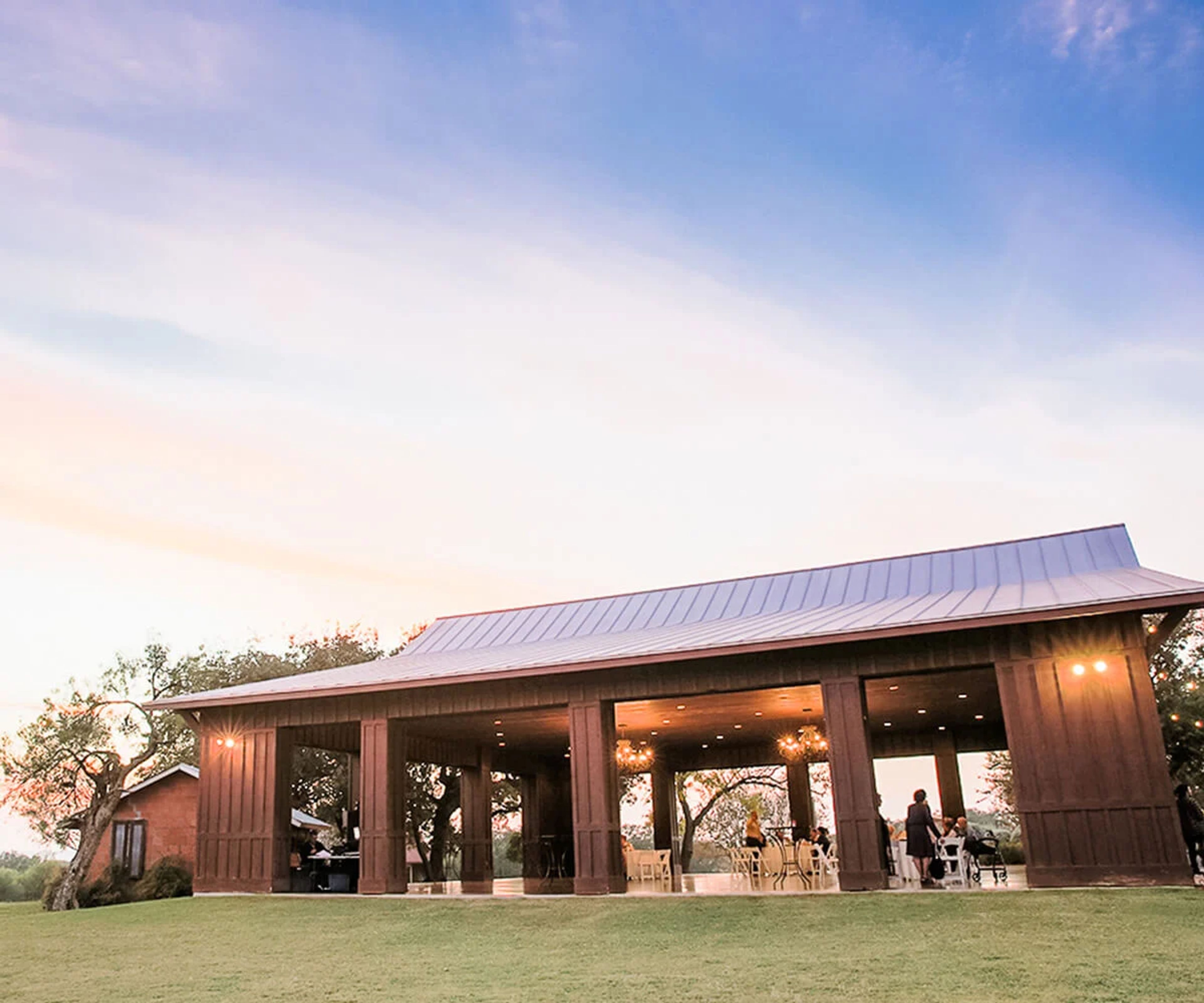 Meadow Pavilion, an event space at Hofmann Ranch by Wedgewood Weddings