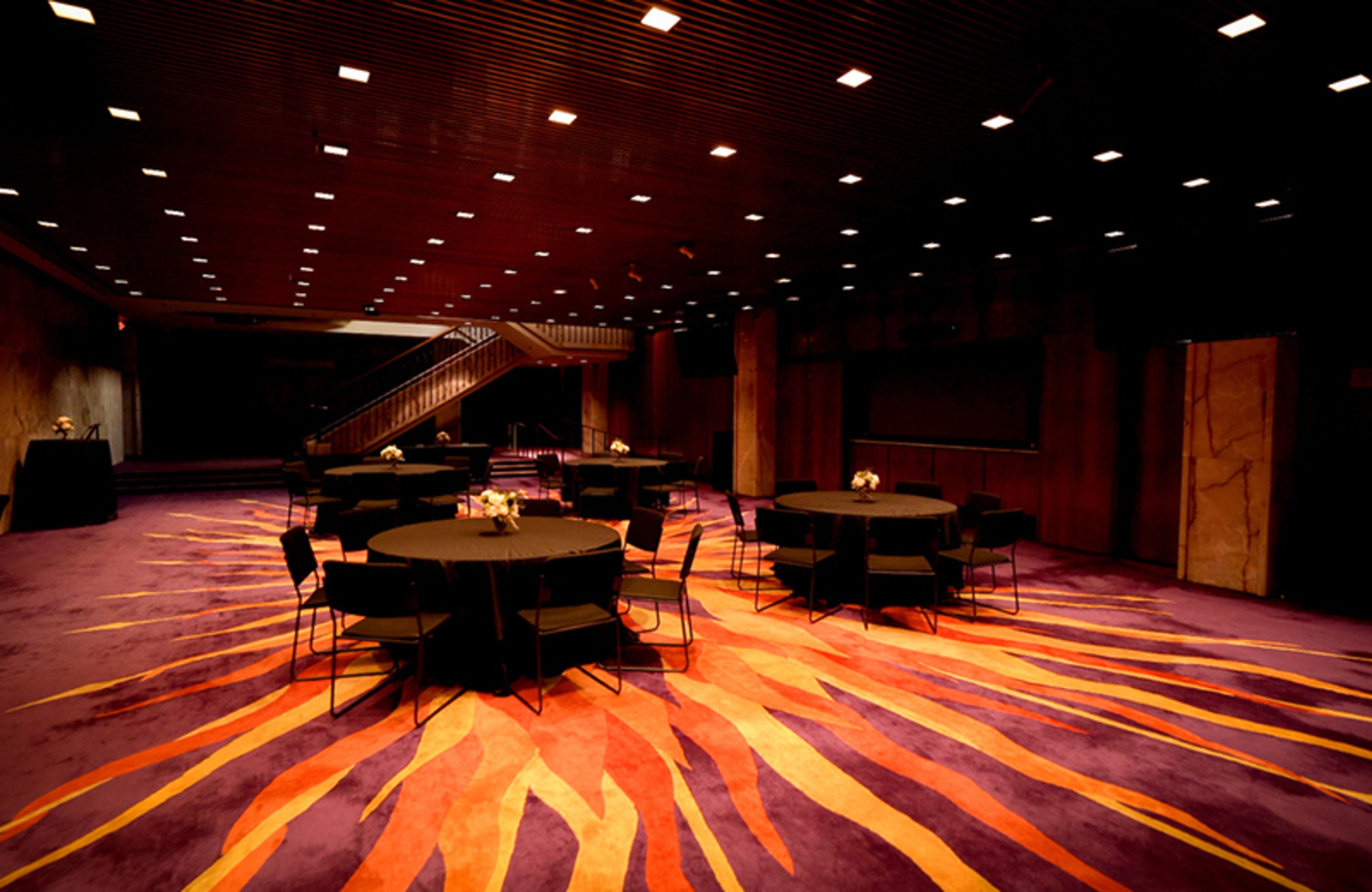 Lower Lobby, an event space at Ambassador Auditorium