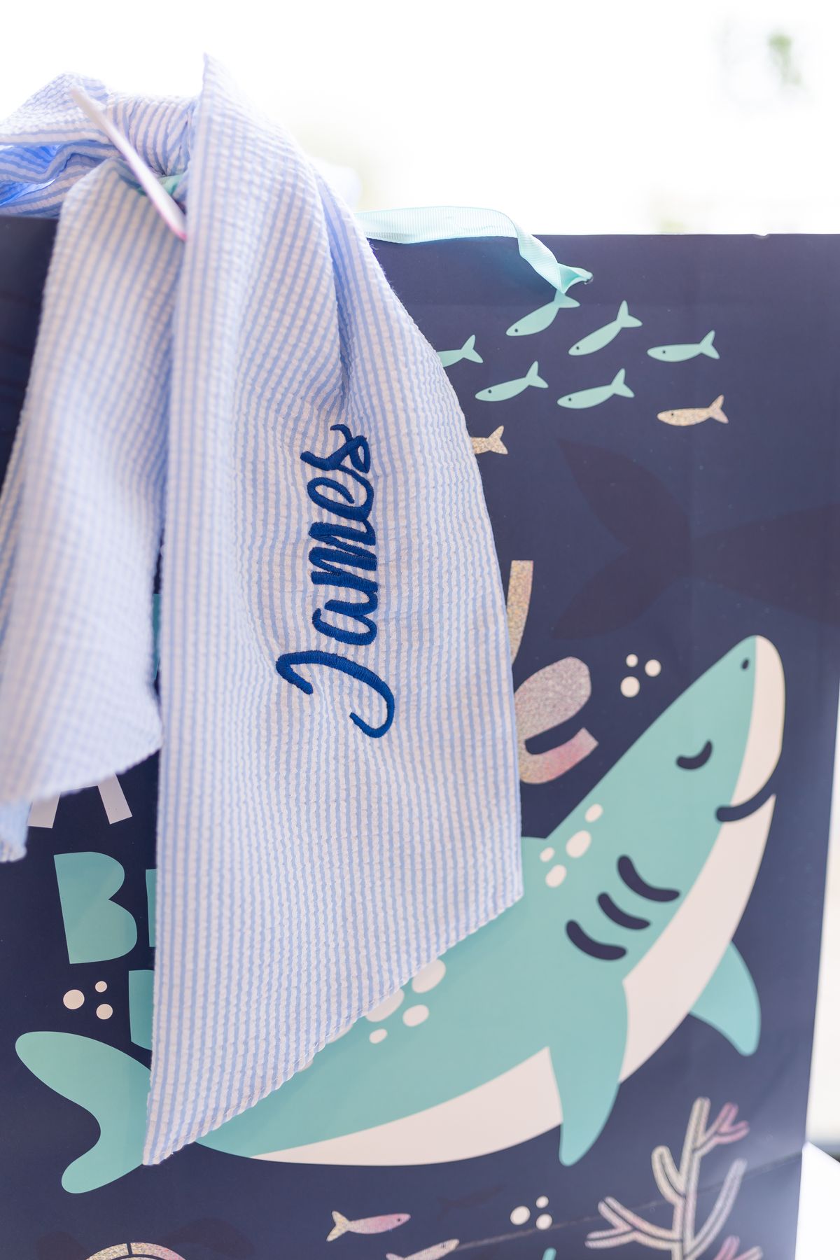 Custom embroidery at The Little Play Avenue