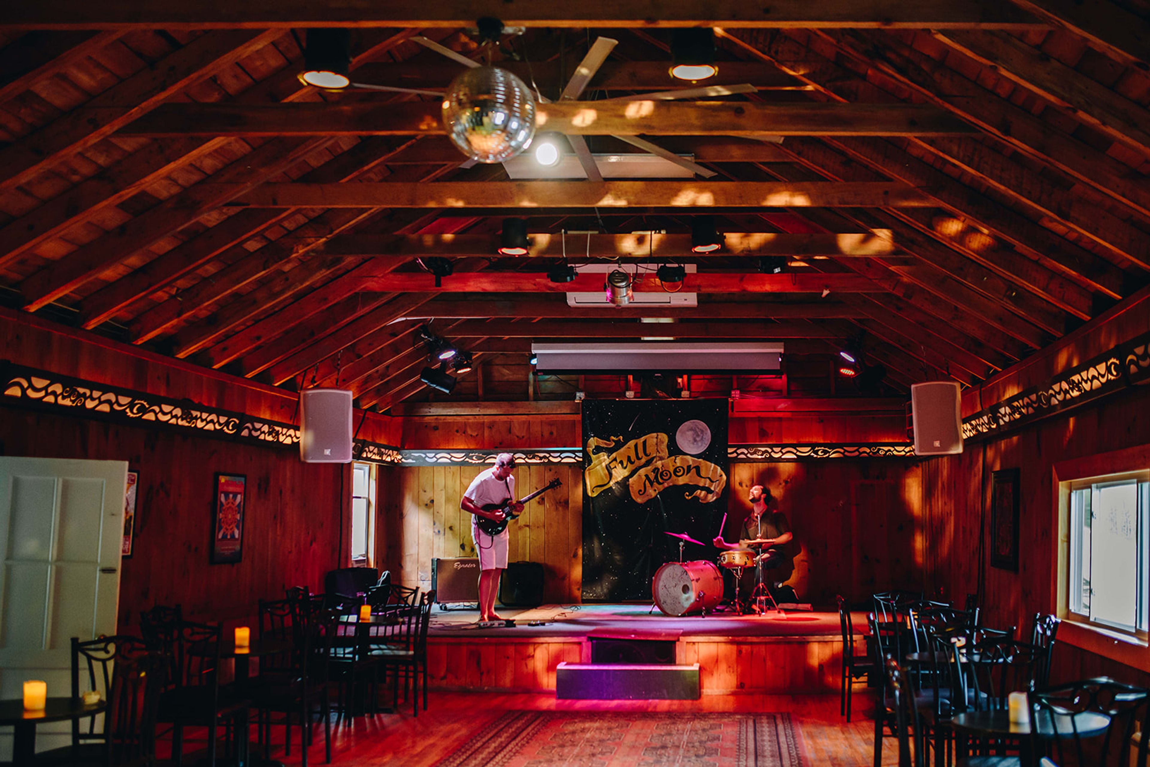 The Roadhouse, an event space at Full Moon Resort