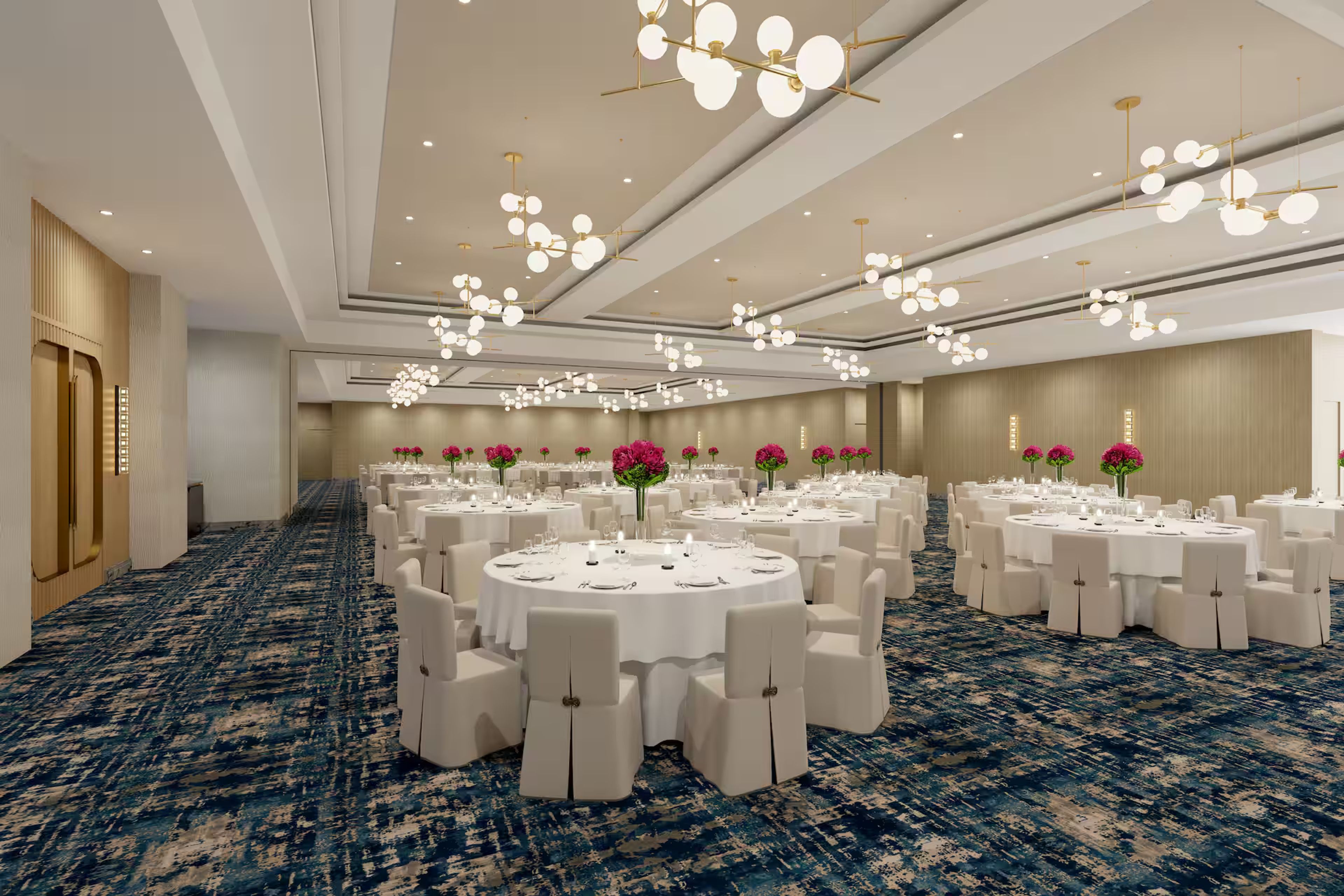 Centella Ballroom, an event space at Hilton Arcadia