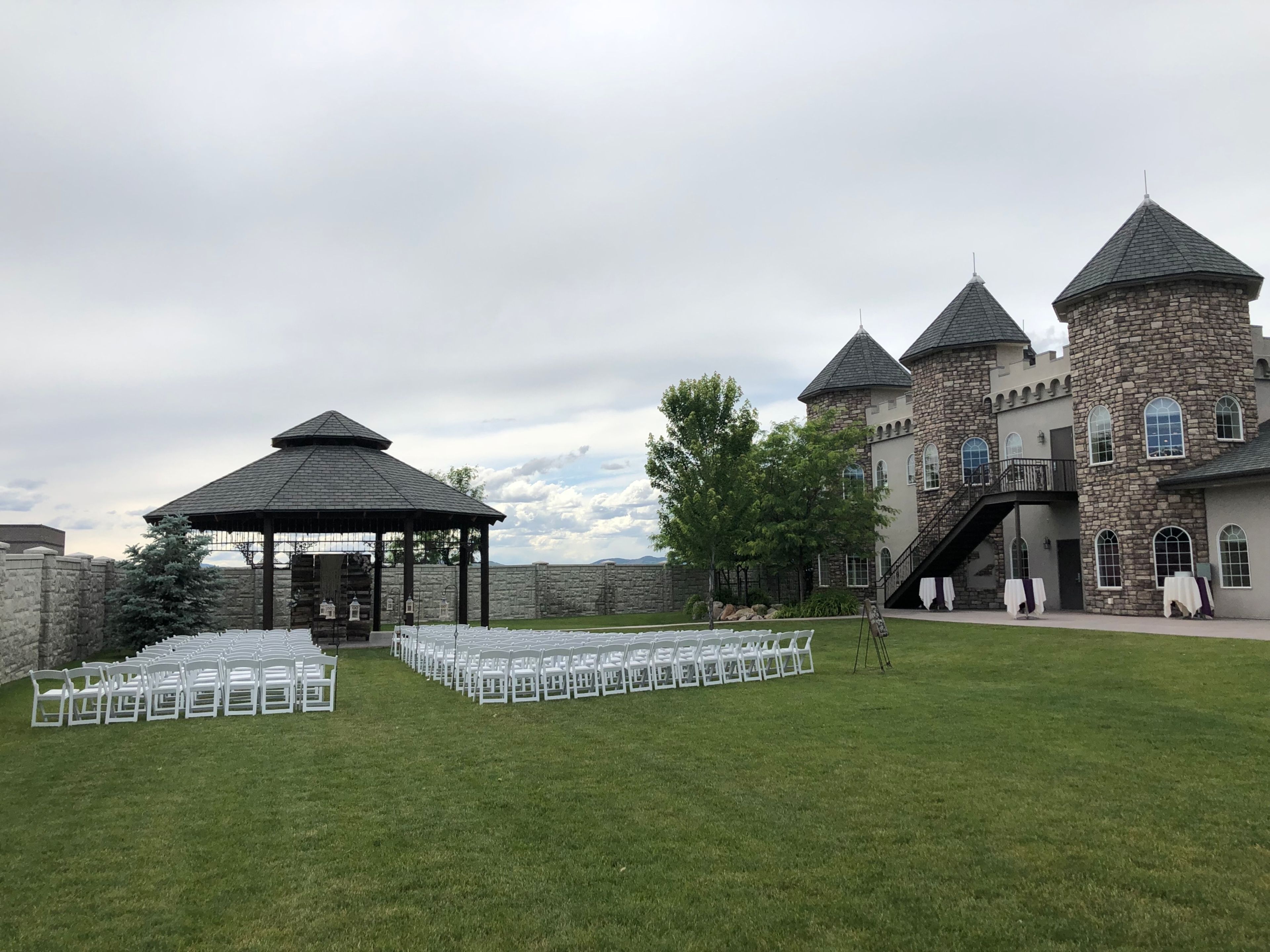 South Gazebo Grounds, an event space at Castle Manor Reception and Event Center