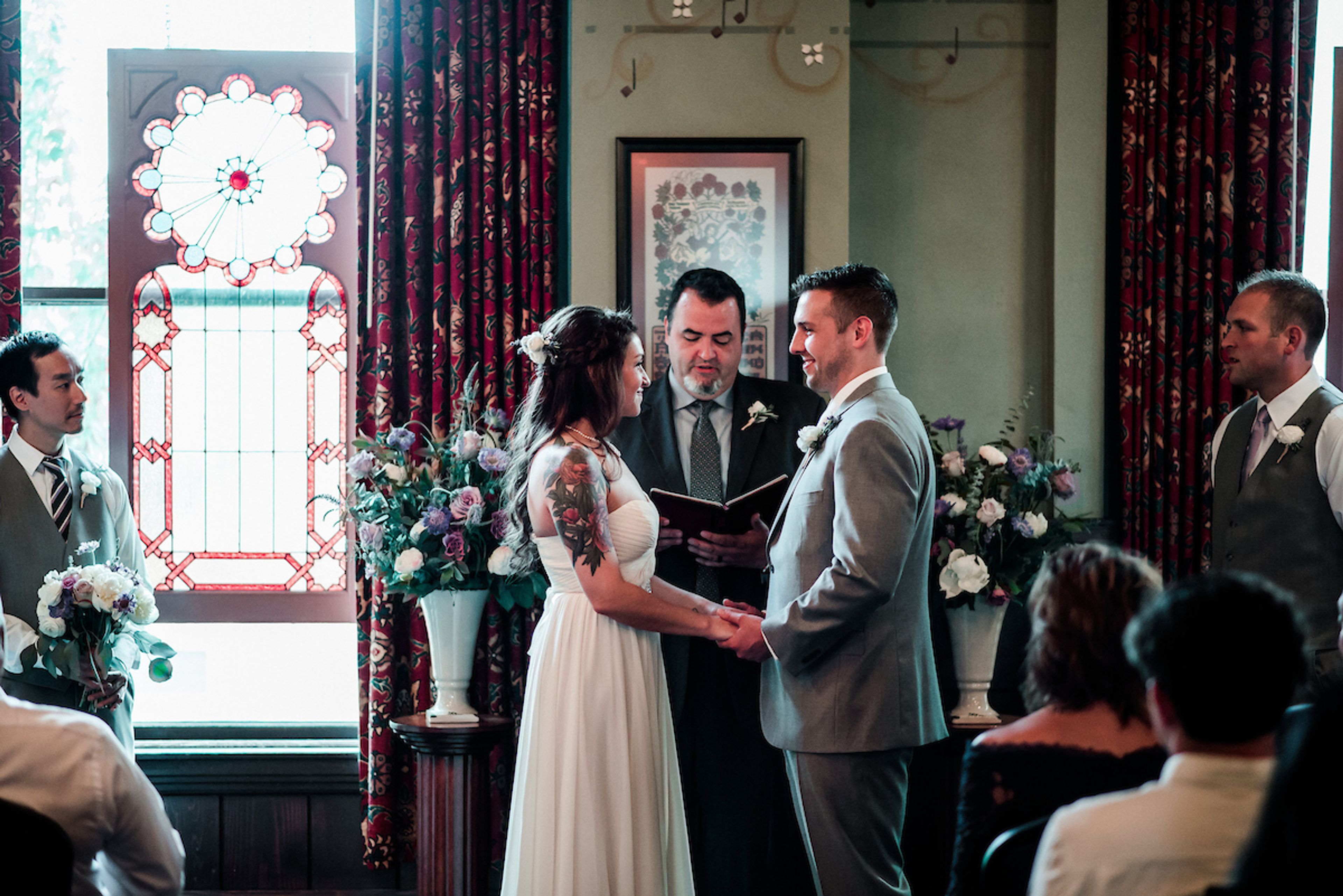 Mattie's Room, an event space at McMenamins Hotel Oregon