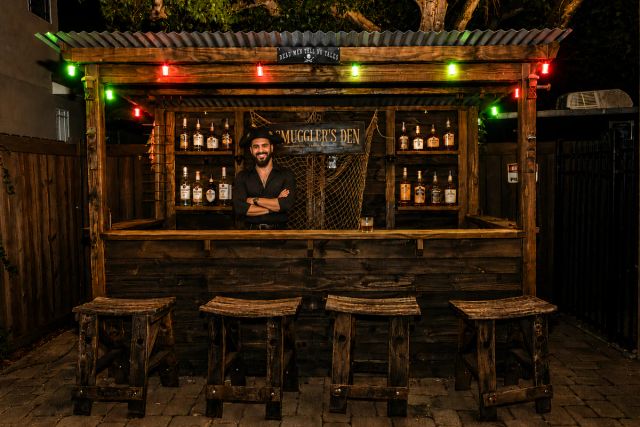 Featured photo from Smuggler's Den Rustic Speakeasy