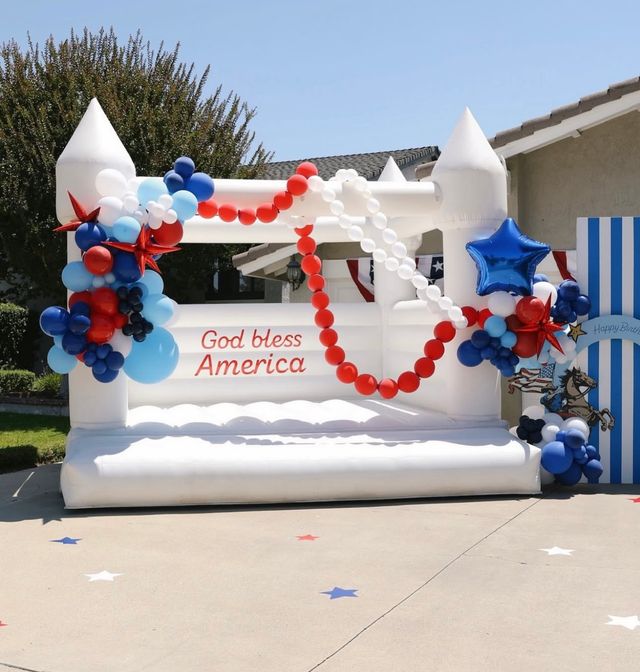 Featured photo from White Modern Bounce House