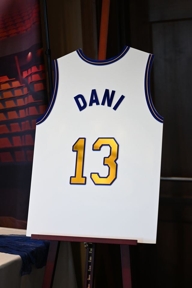 Featured photo from Warriors-themed Bar Mitzvah