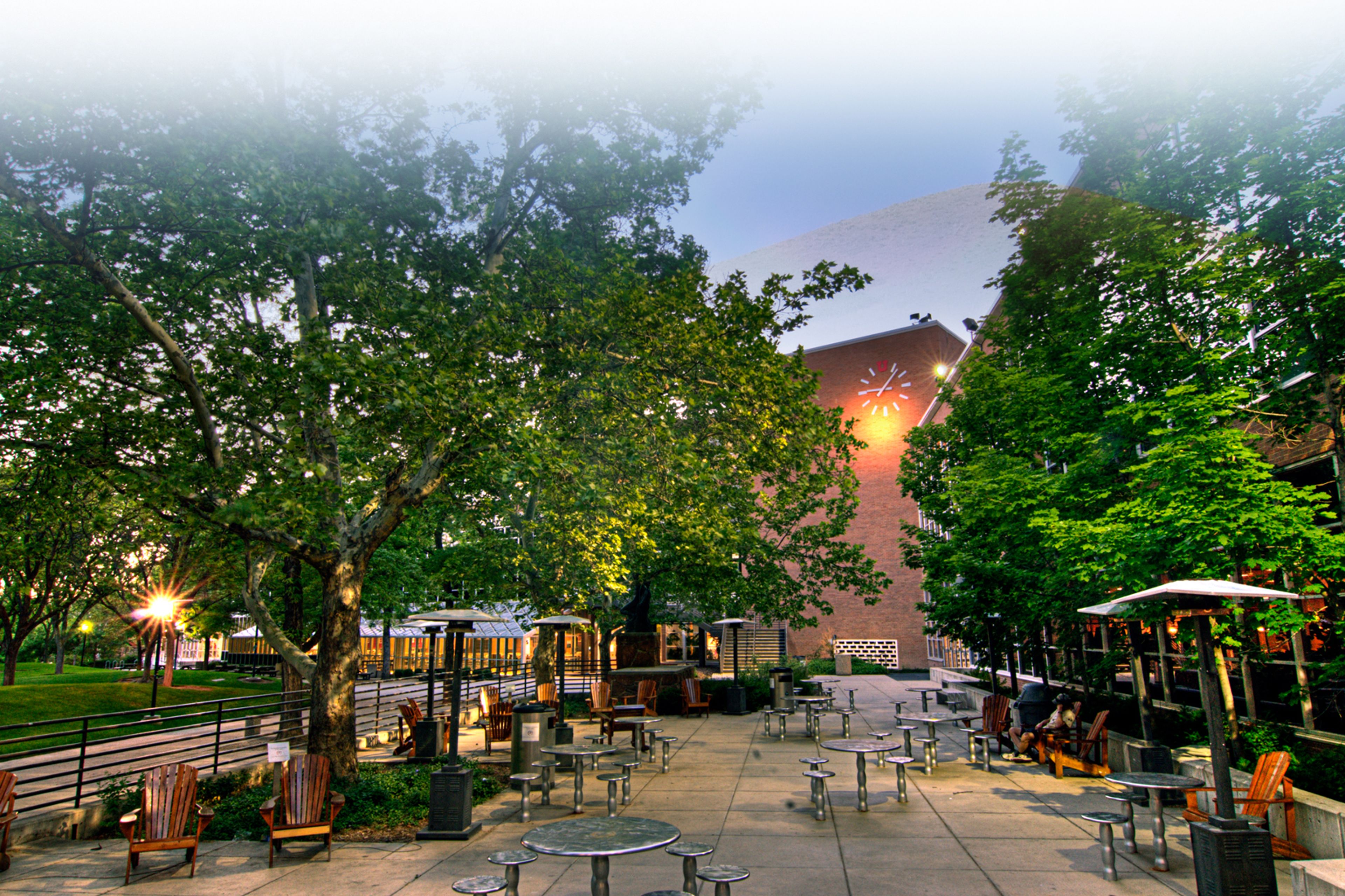 Patio, an event space at A. Ray Olpin University Union at The University of Utah