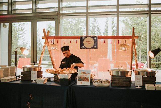 Featured photo from A National Harbor Wedding Featuring Immersive Food Experiences and Regional South Asian Cuisine
