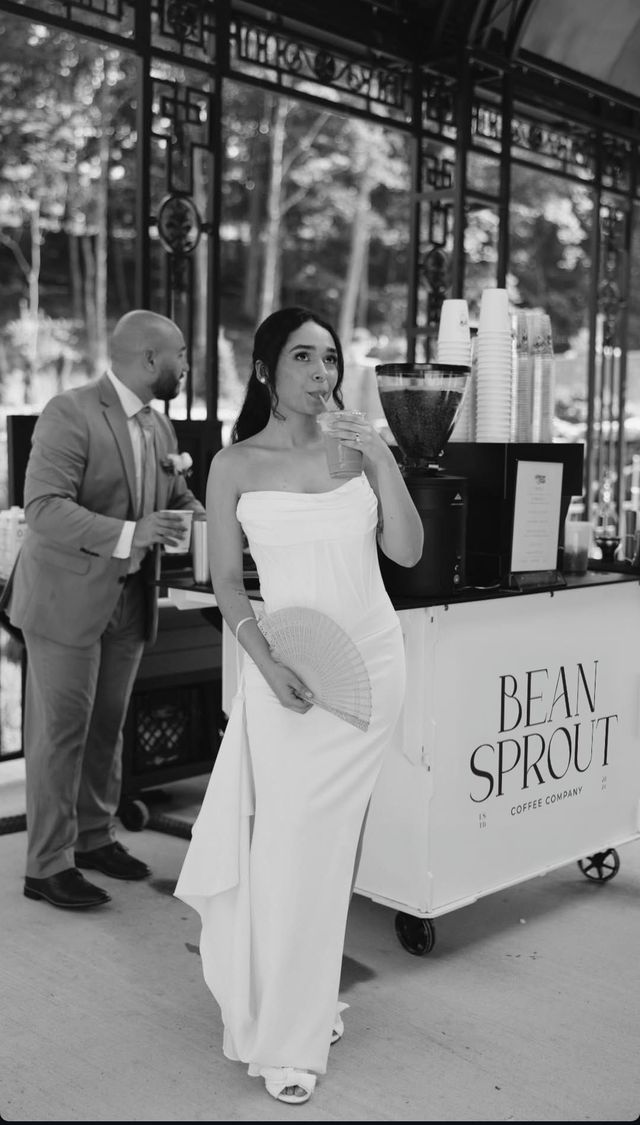 Featured photo from Adriana & Anthony Coffee Cart Wedding