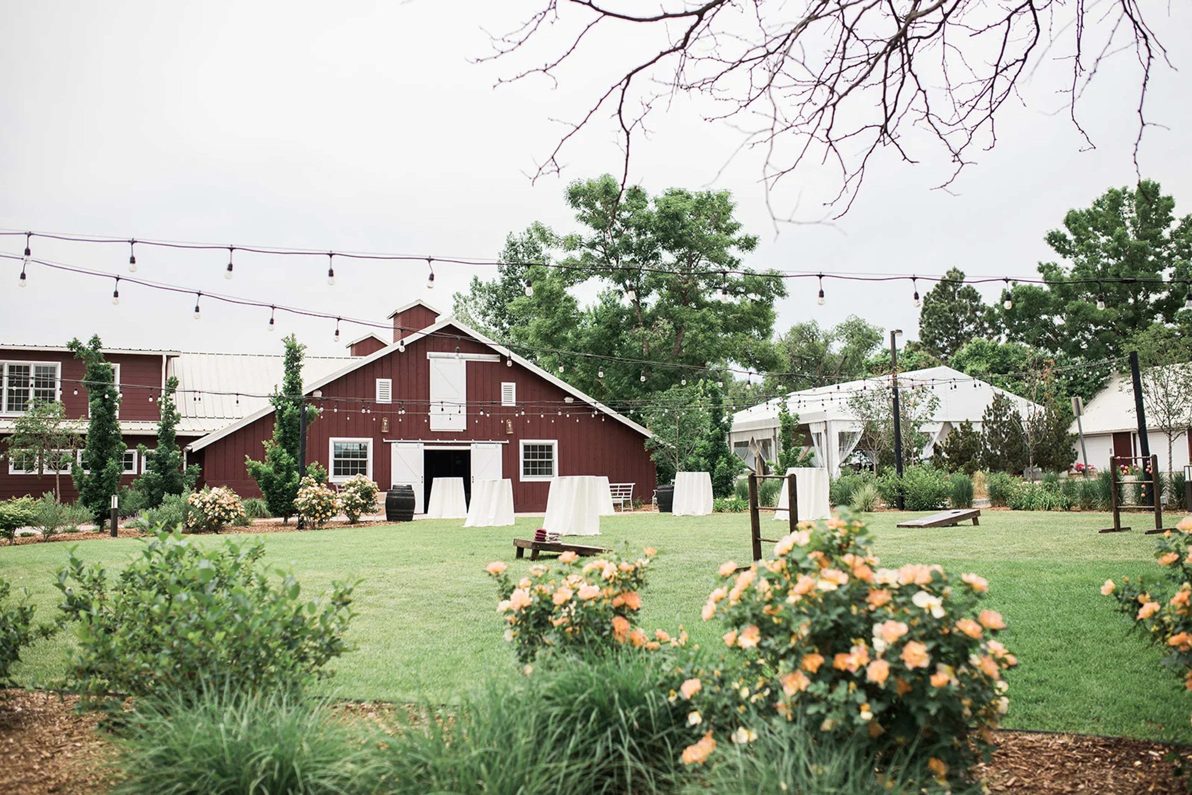 The Barn, an event space at The Barn at Raccoon Creek
