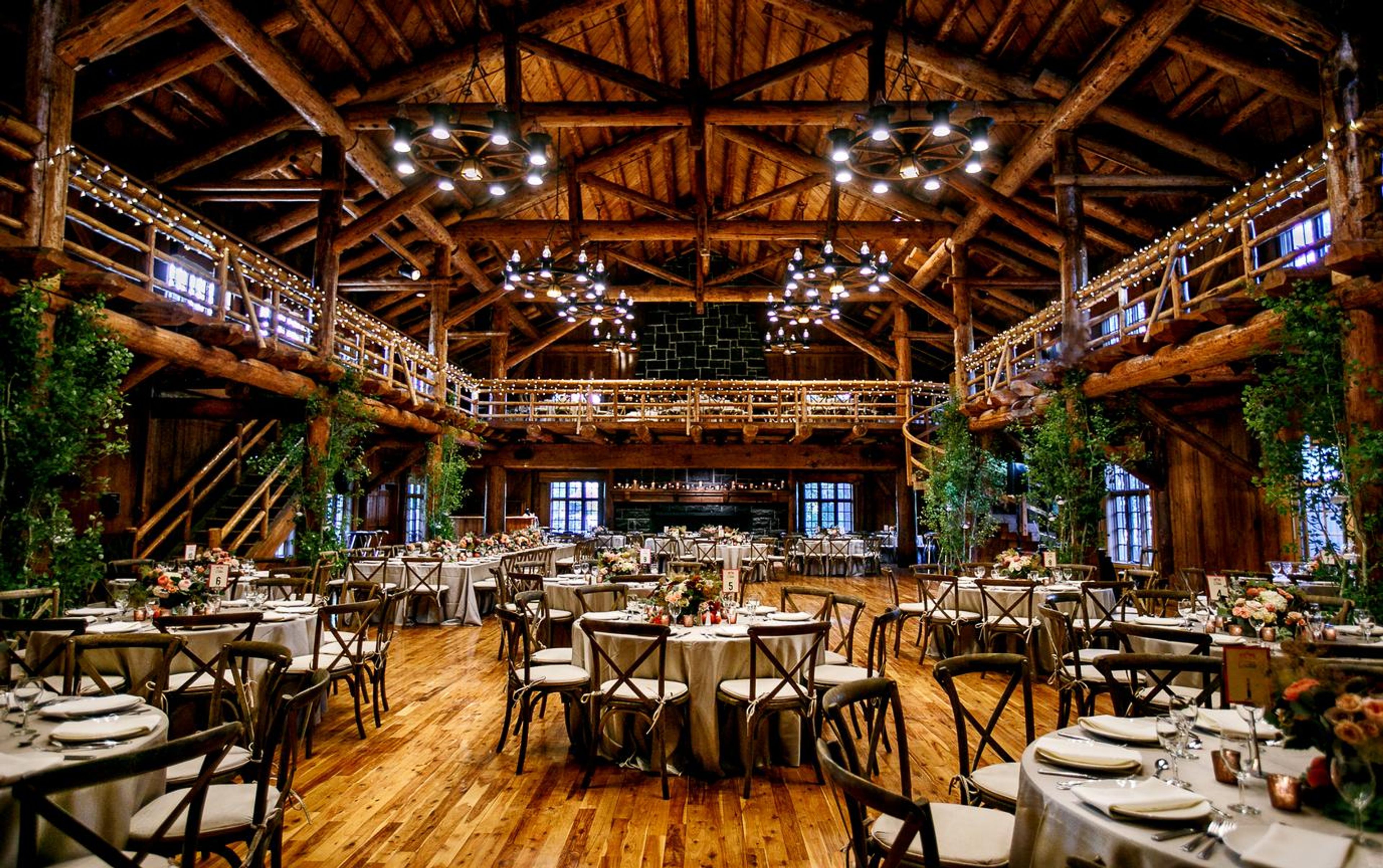 Great Hall, an event space at Sunriver Resort
