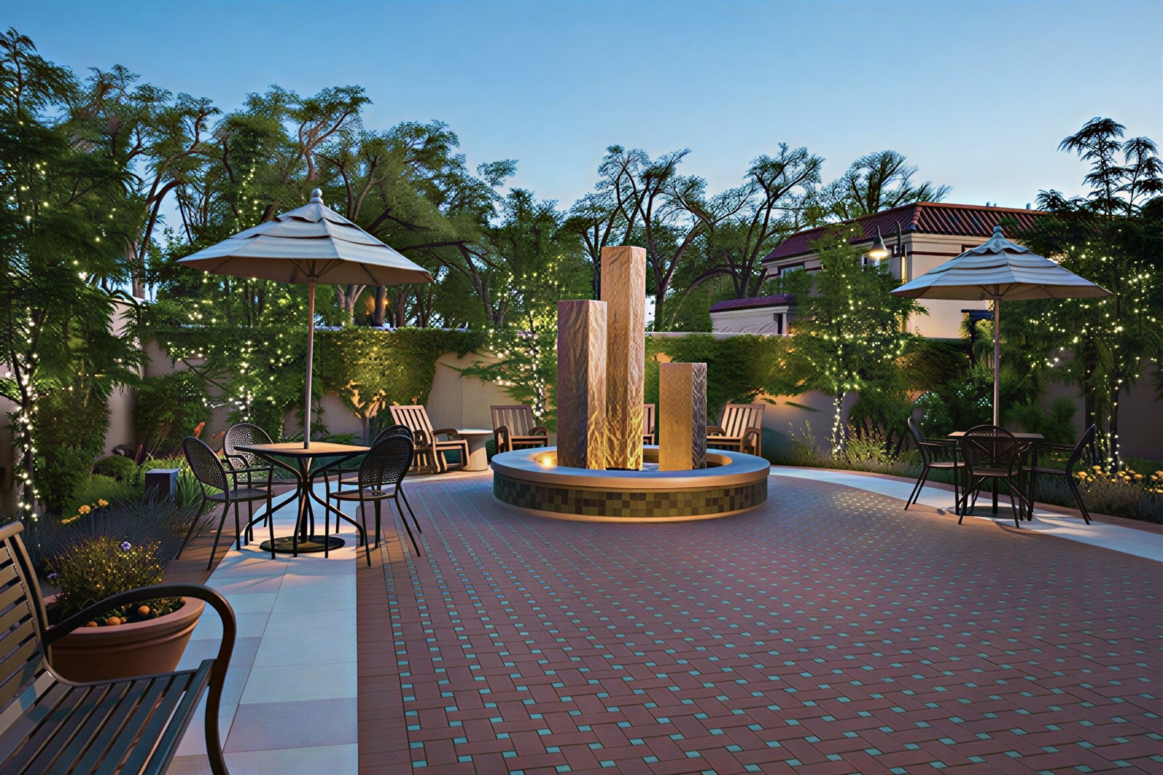 Parlor & Courtyard, an event space at Hotel Parq Central