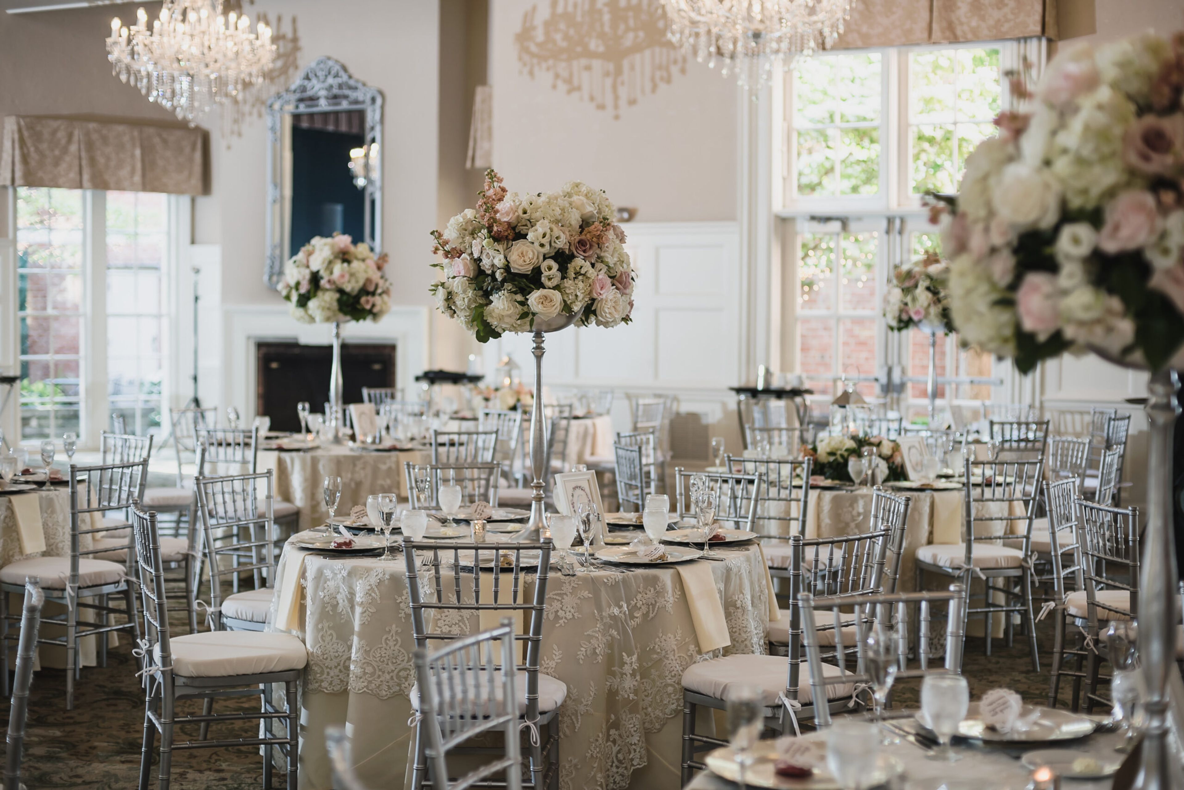 The Mary Ann and Richard Wallace Ballroom, an event space at The Community House
