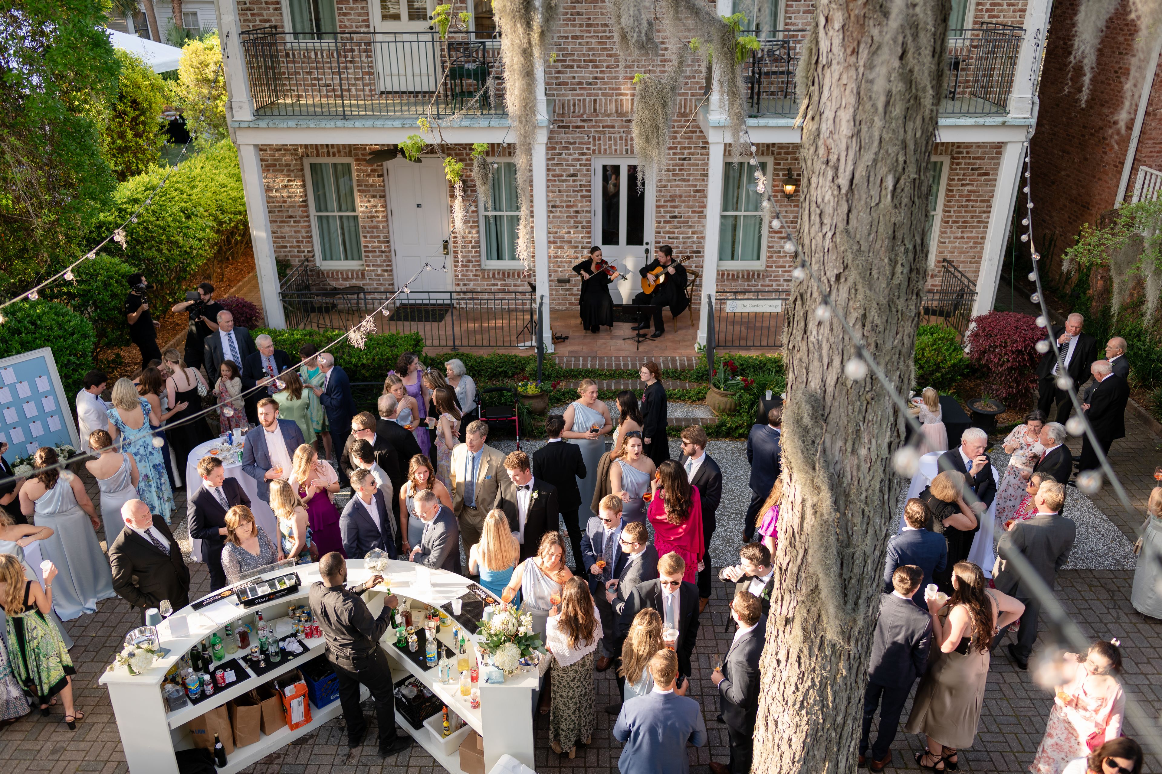 Garden Courtyard, an event space at The Beaufort Inn