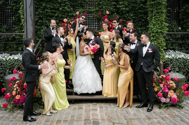 Featured photo from Colorful Wedding at The Foundry with Broadway Star