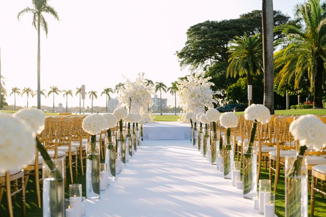 Featured photo from A Glamorous White-and-Gold Wedding at Mar-a-Lago