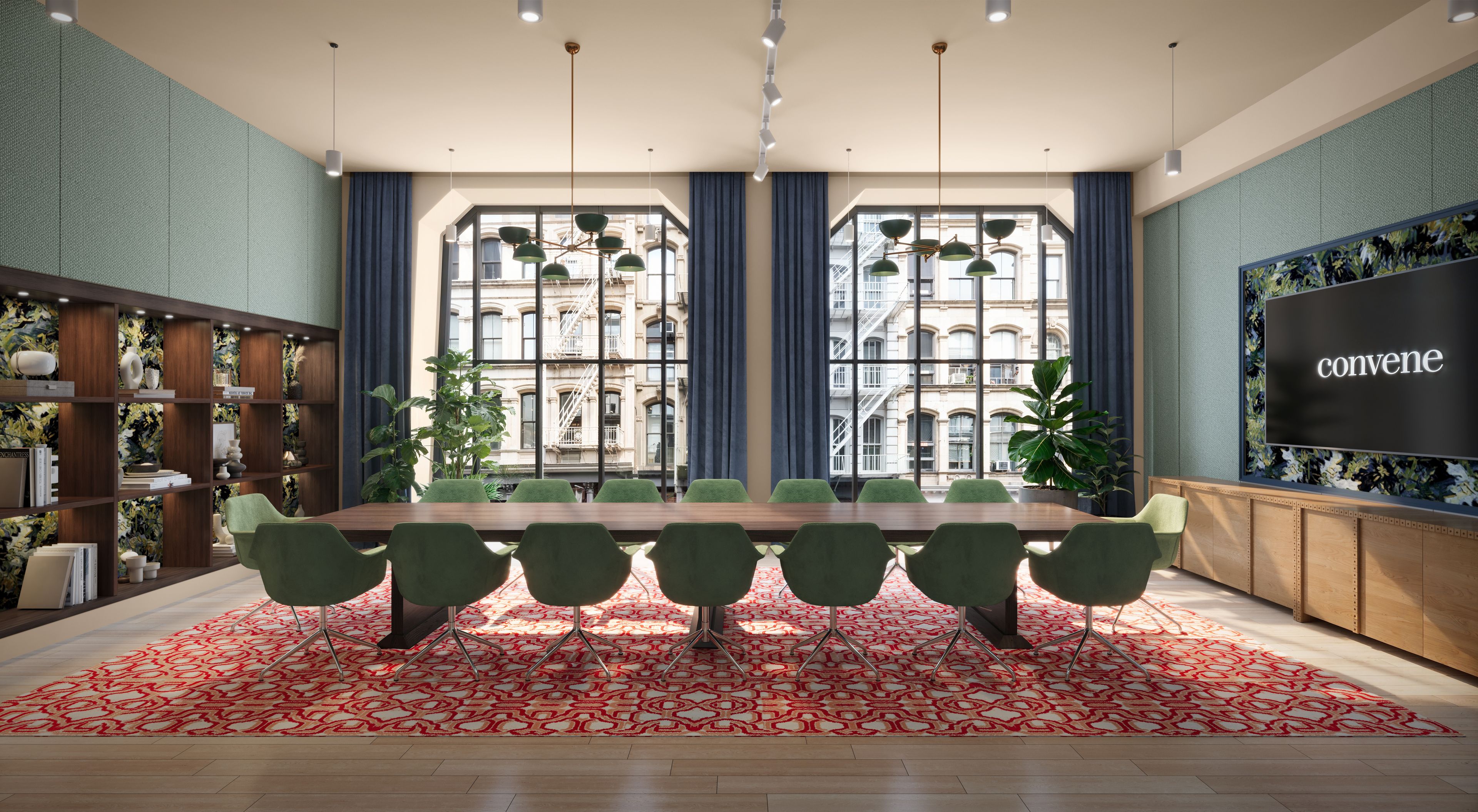Loft Boardroom, an event space at Convene 555 Broadway