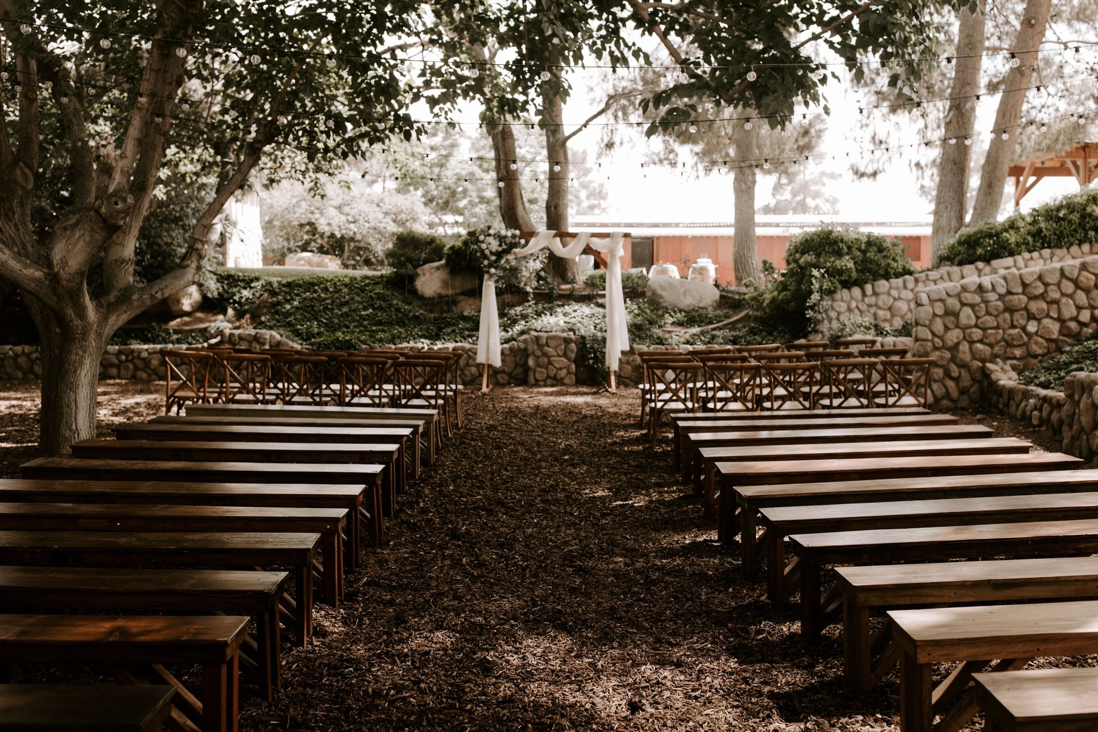 Serene Sunken Garden Courtyard, an event space at Legends Ranch