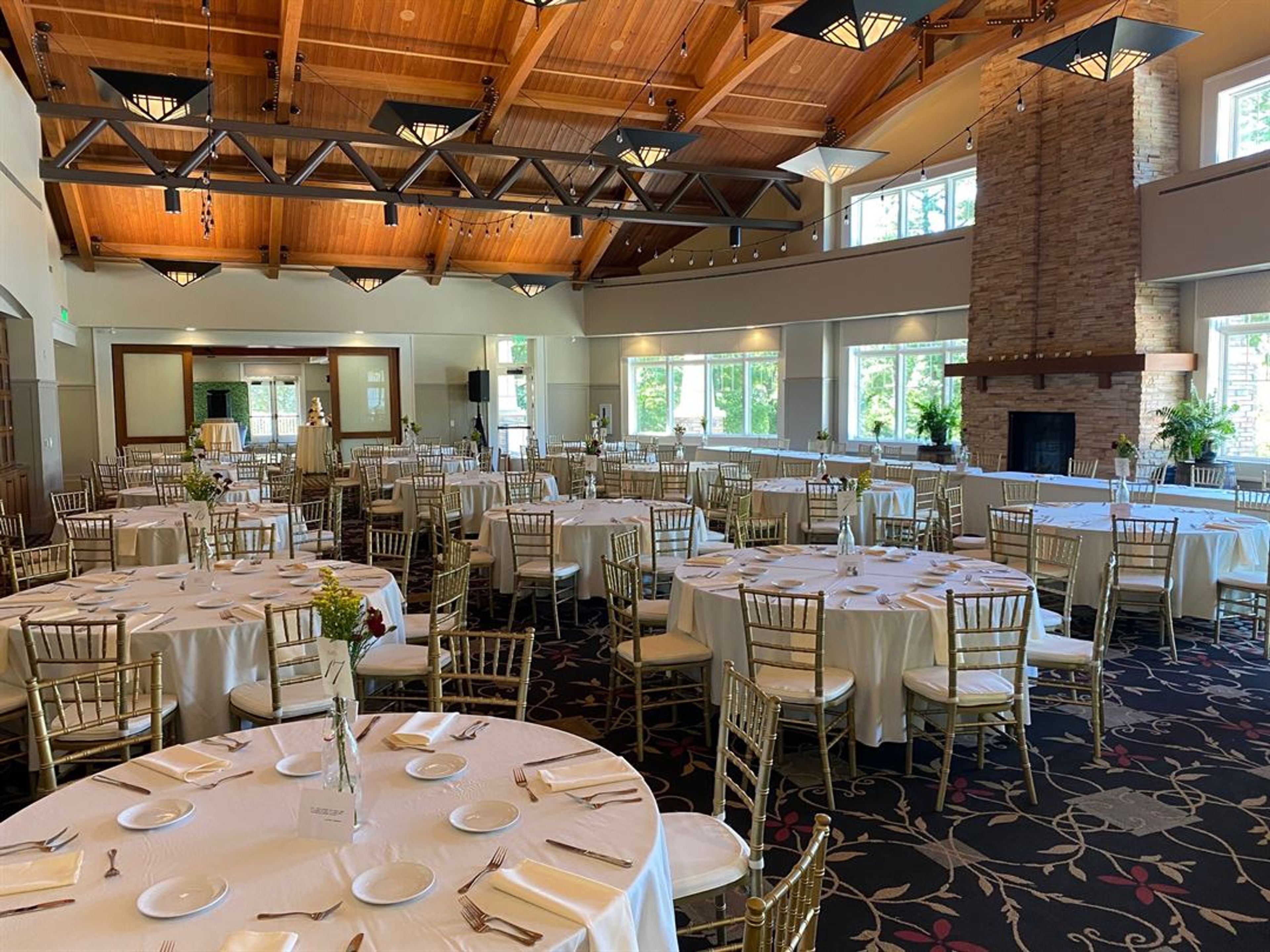 Lakeview Ballroom, an event space at Oak Pointe Country Club