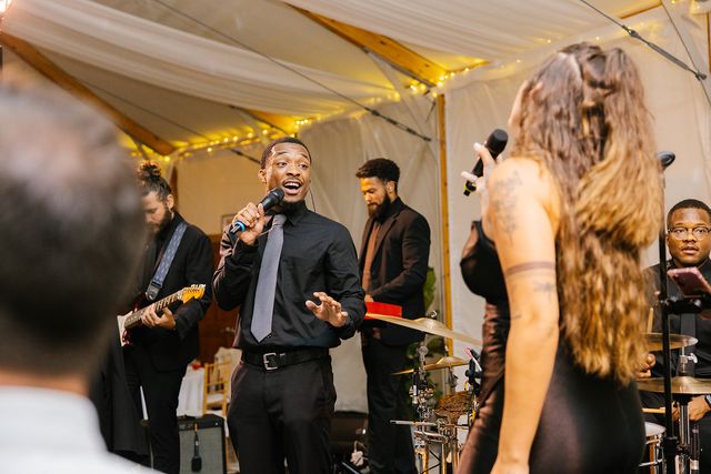 Featured photo from Celebrate this Coastal Wedding with Live Music and Waterfront Views at The Bohlin