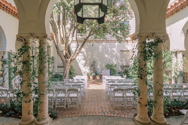 Featured photo from Discover This Elegant Sarasota Wedding with Garden Courtyard Charm and Timeless Interiors