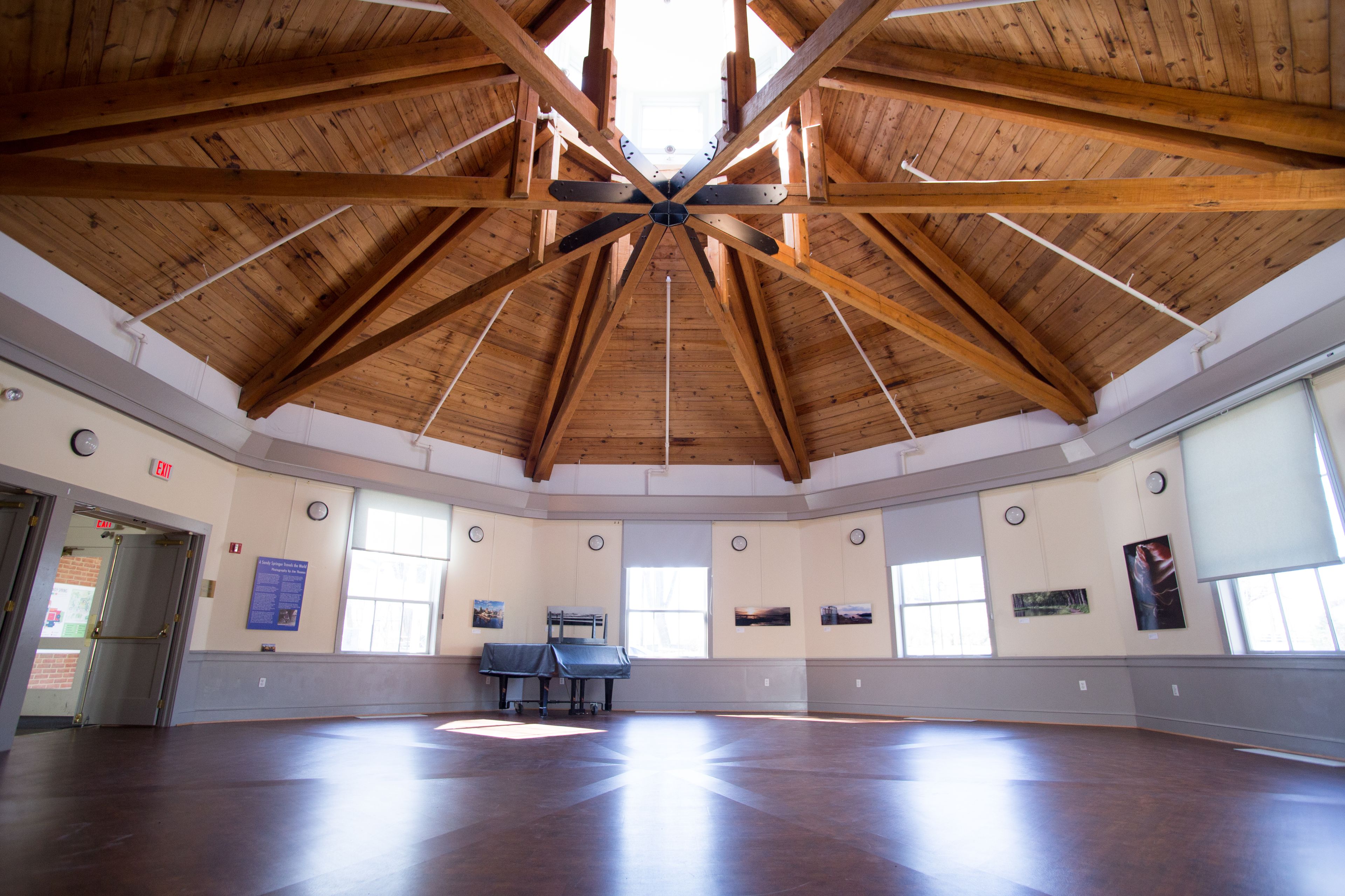 Dr. Bird Room, an event space at Sandy Spring Museum