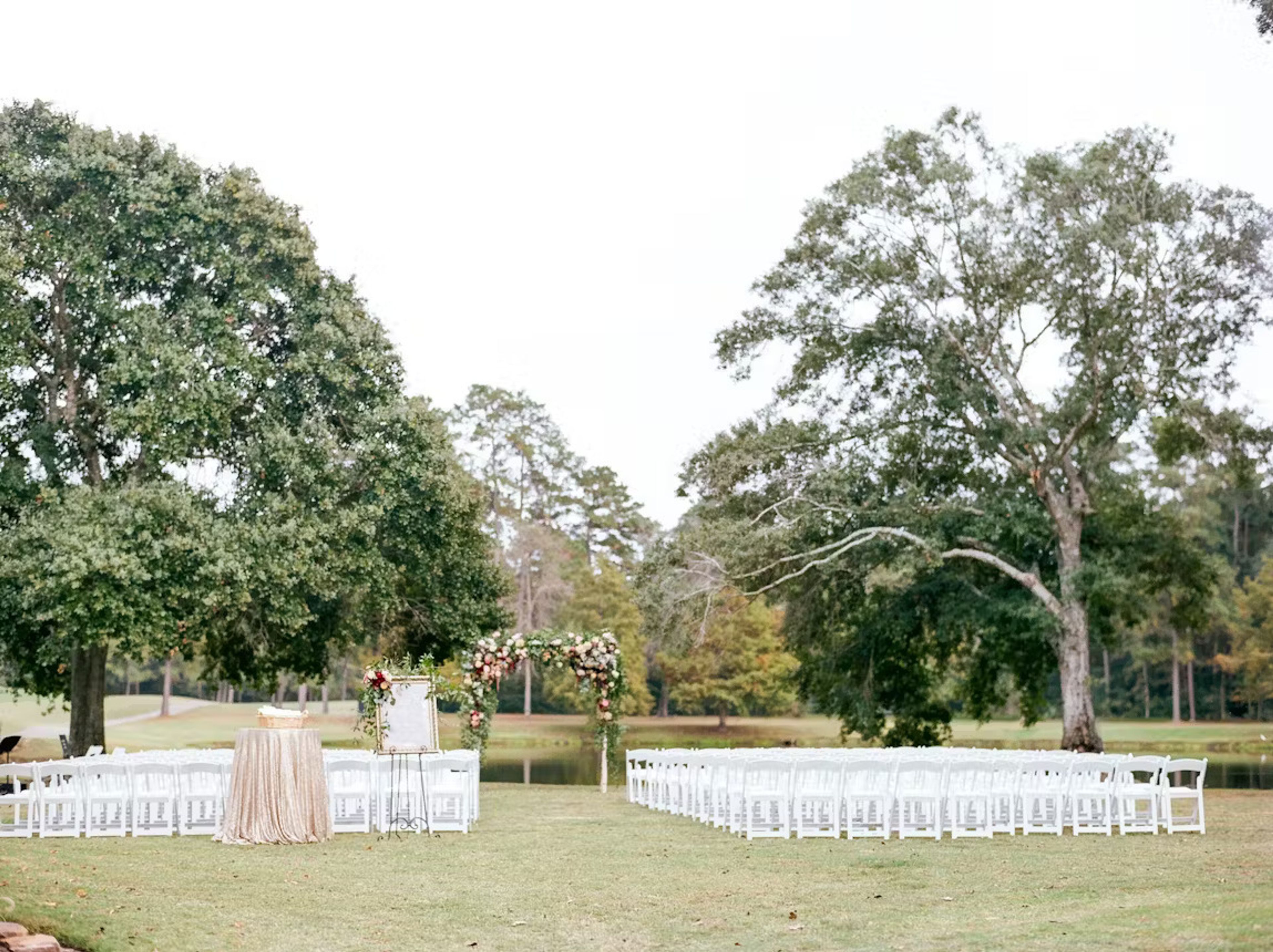 Palmer Course Lawn, an event space at The Woodlands Country Club