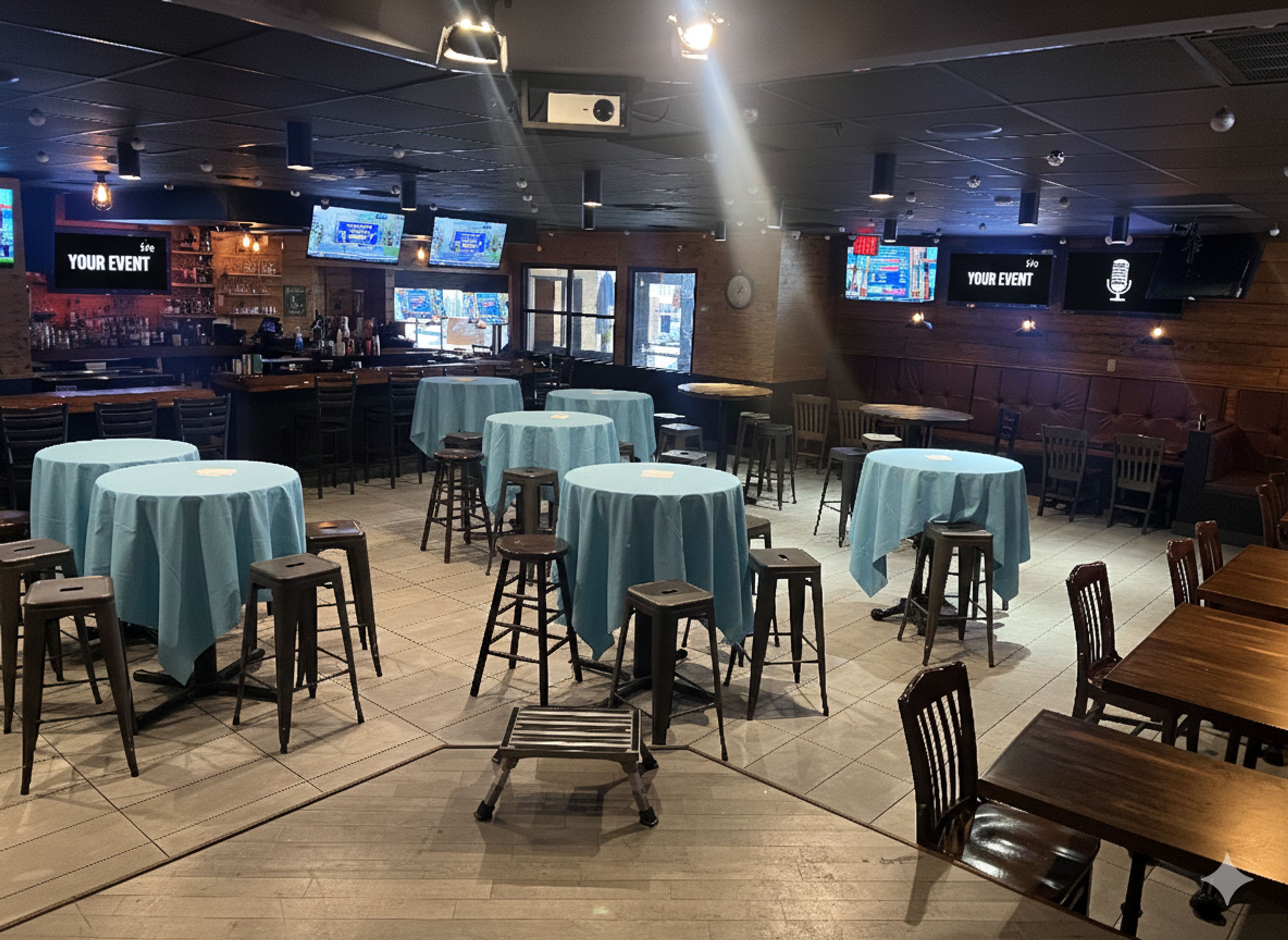 HomeBase Level 2, an event space at Homebase Delaware