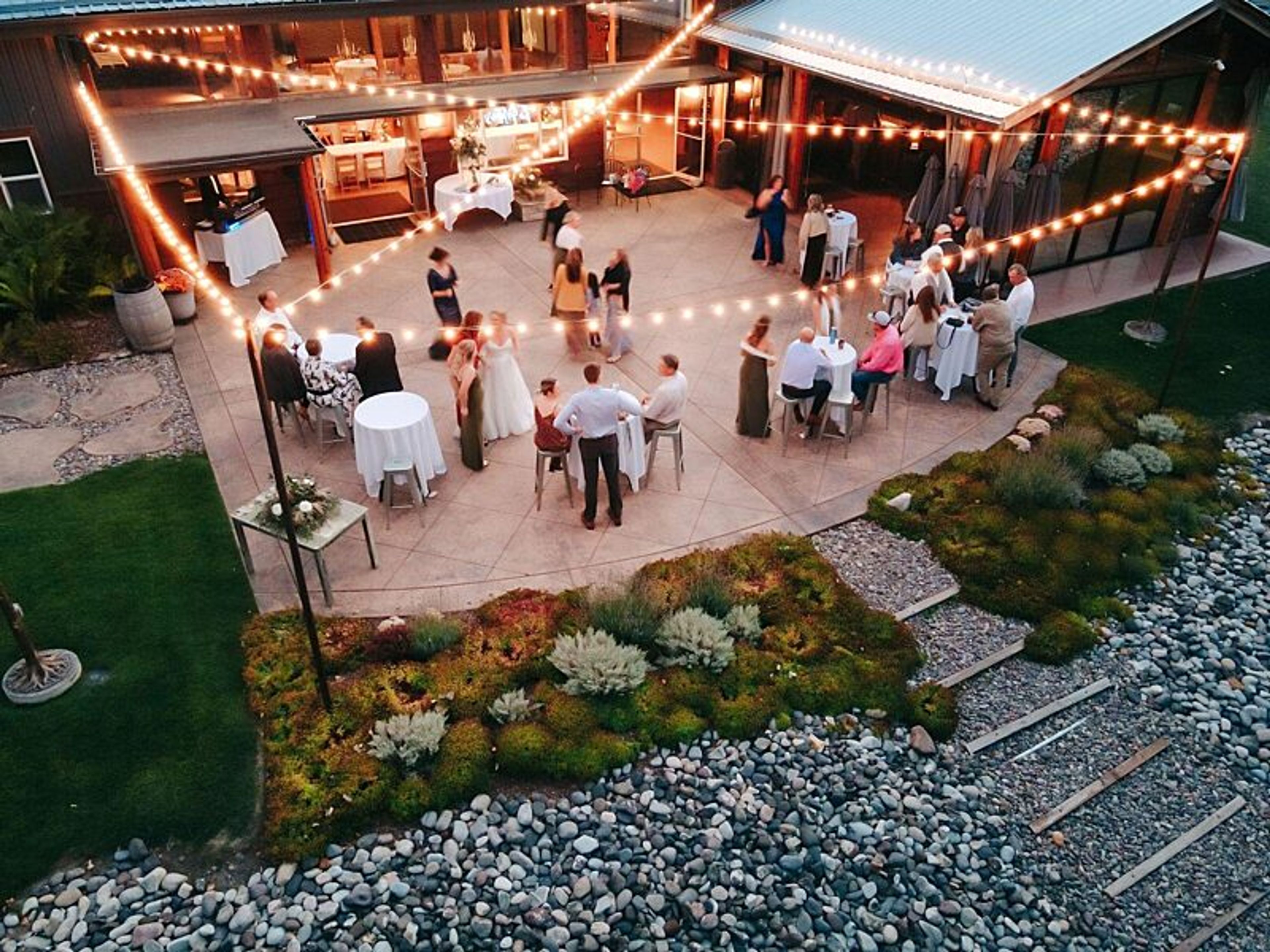 The Grand Hall, an event space at Rockin' TJ Ranch