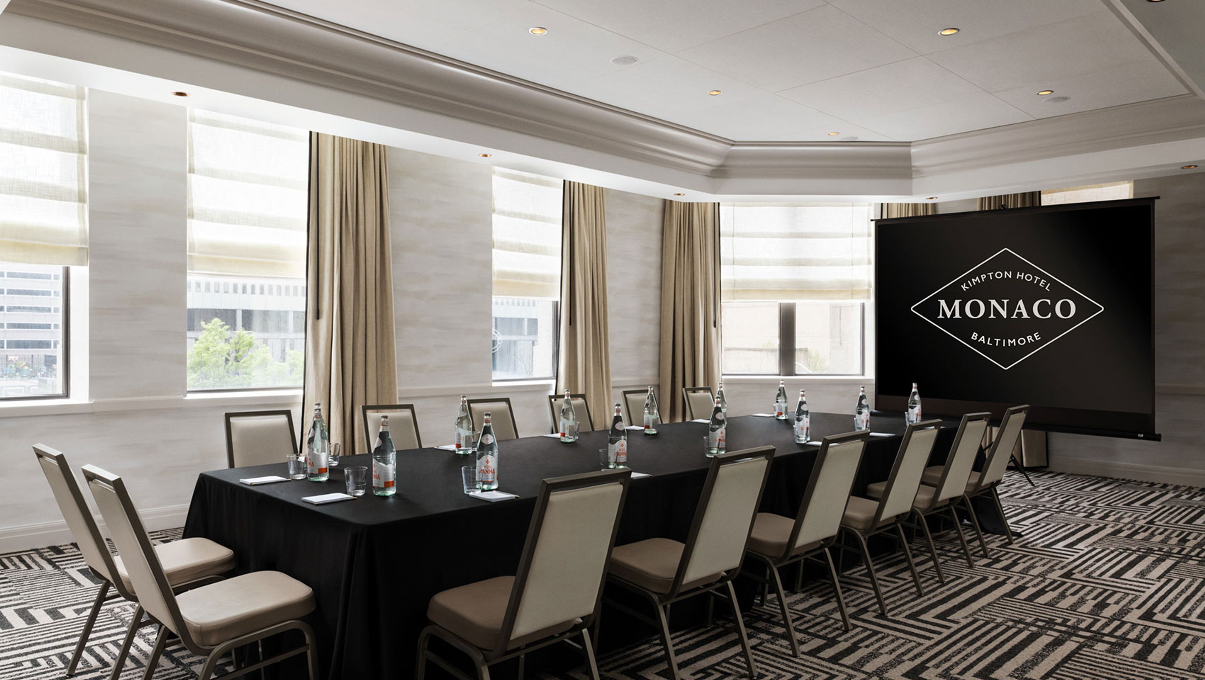Athens, an event space at Hotel Monaco Baltimore