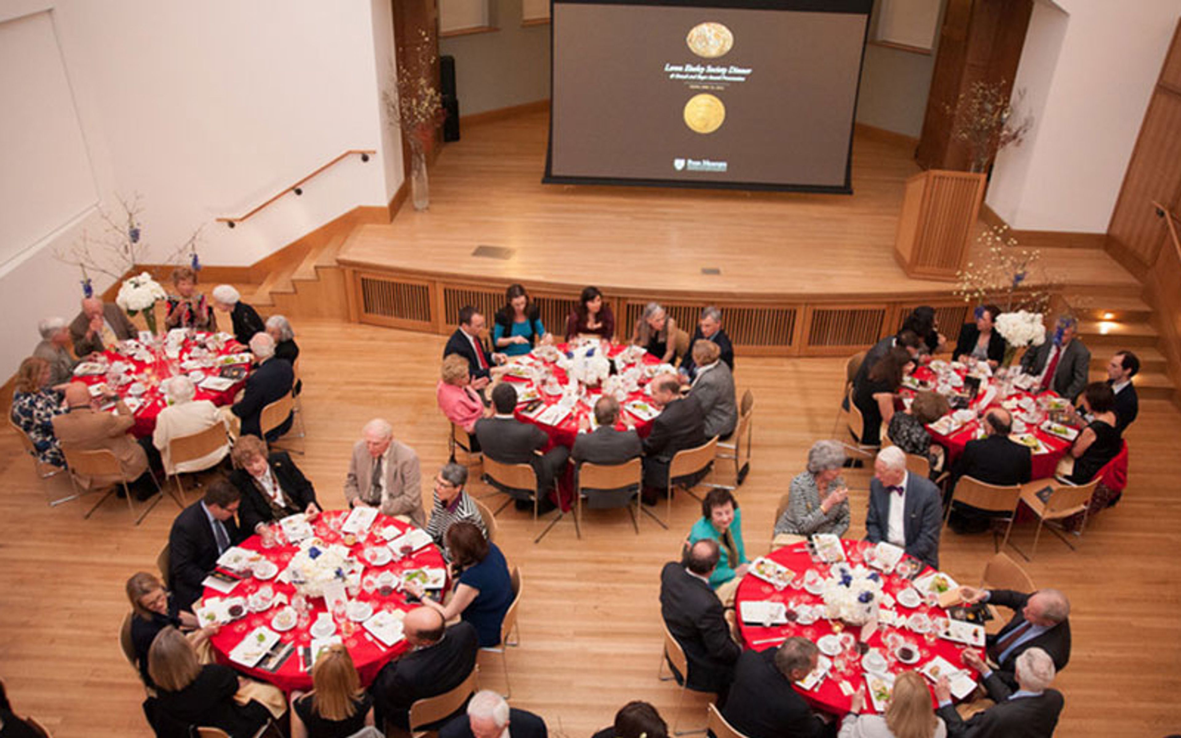 Widener Lecture Hall, an event space at Penn Museum