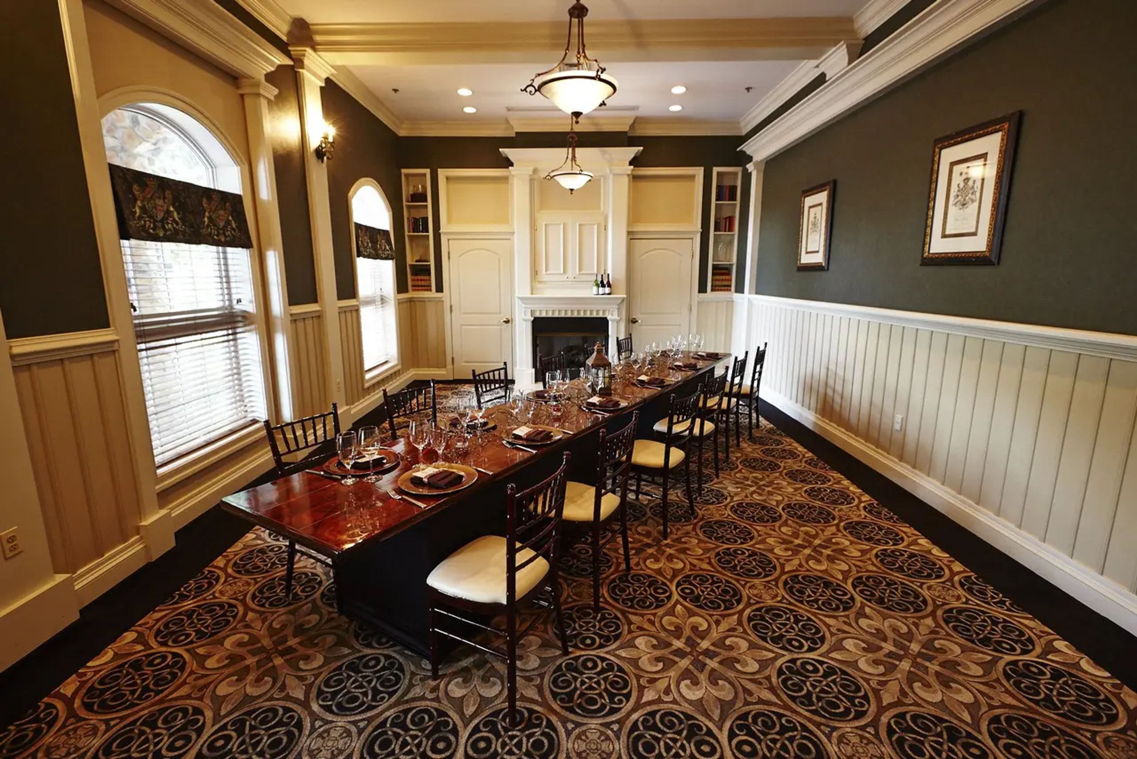 The Library, an event space at Piedmont Club