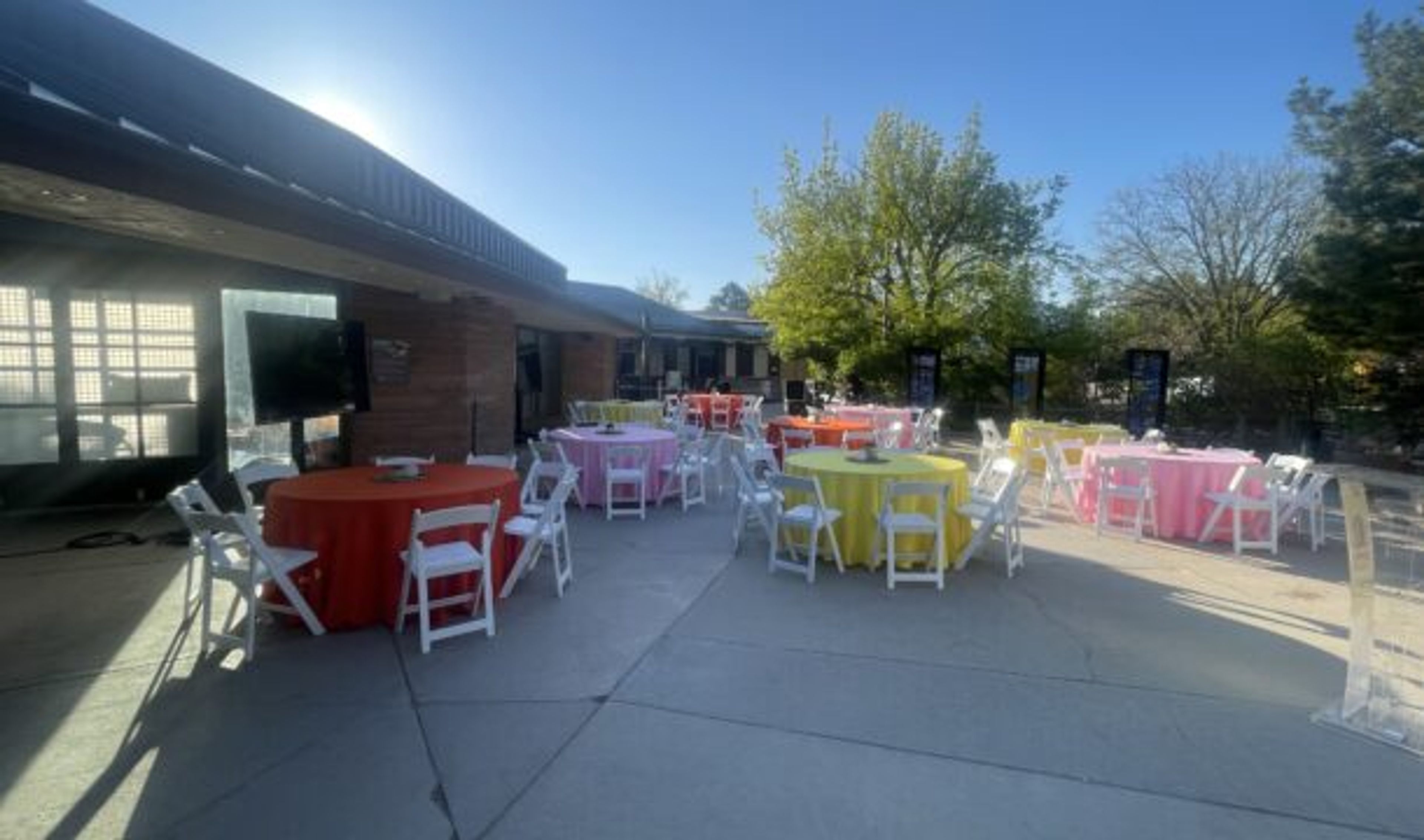 Flamingo Habitat, an event space at Denver Zoo