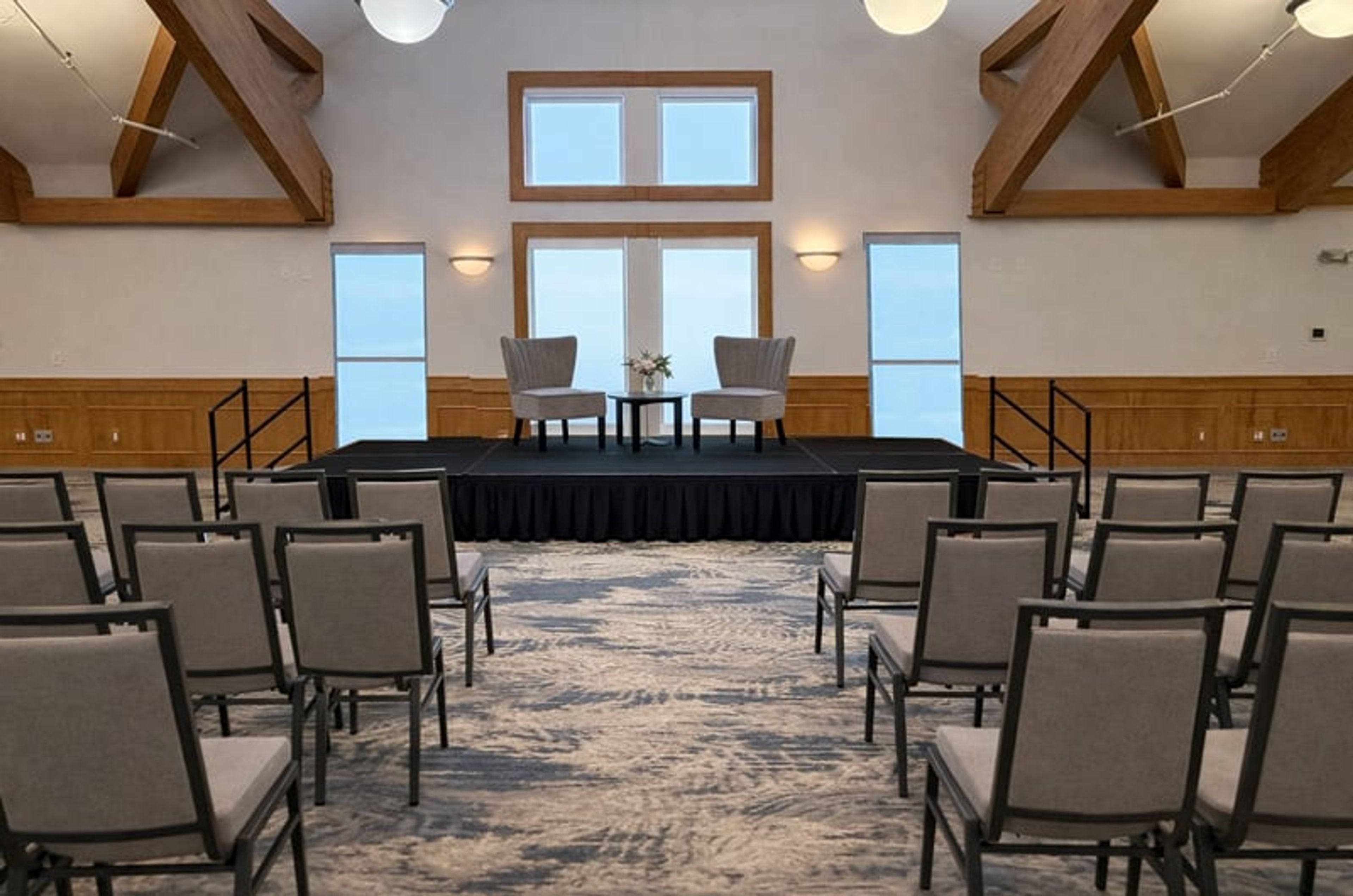Promenade Ballroom, an event space at The Cove of Lake Geneva