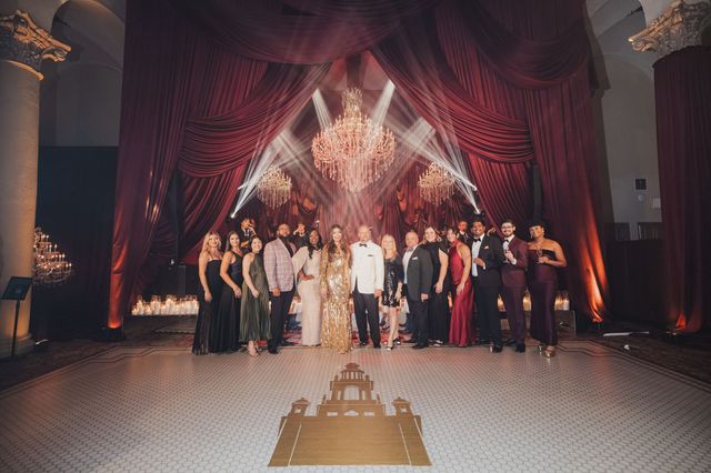 Featured photo from Inside This Glamorous 100th Anniversary Celebration with Dramatic Décor and an Unforgettable Evening in Coral Gables