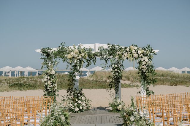 Featured photo from Take In This Boston Wedding Framed by an Airy Sailcloth Tent and Layered Greenery