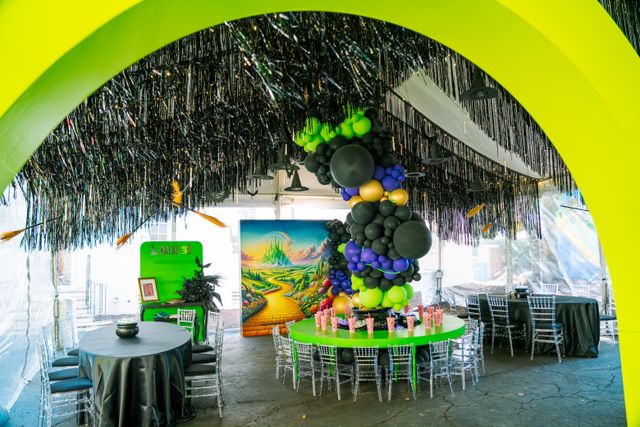 Featured photo from See This Bold Birthday Marked by Immersive Green Visuals and Themed Details in Atlanta, GA