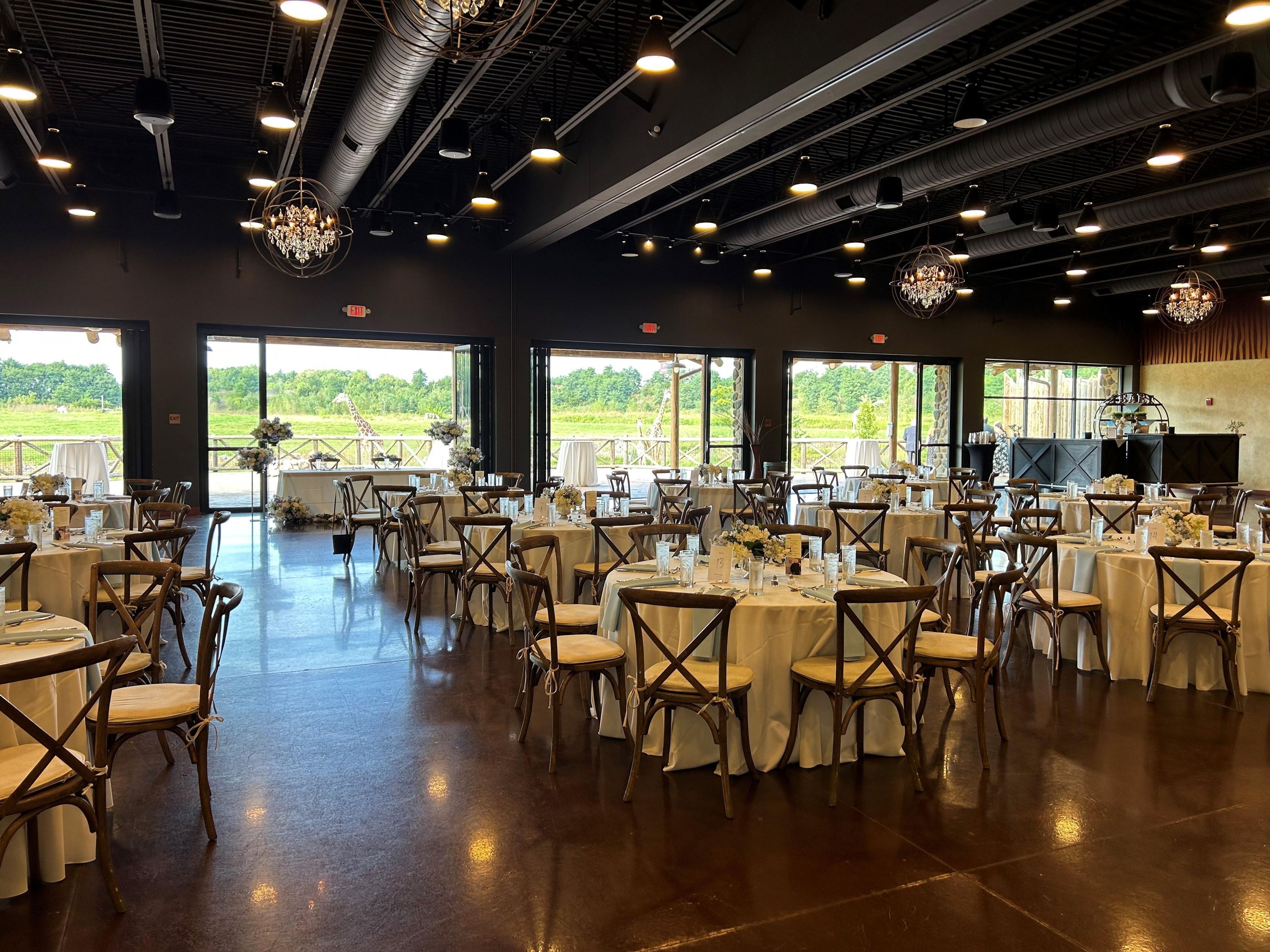 Africa Event Center, an event space at Columbus Zoo